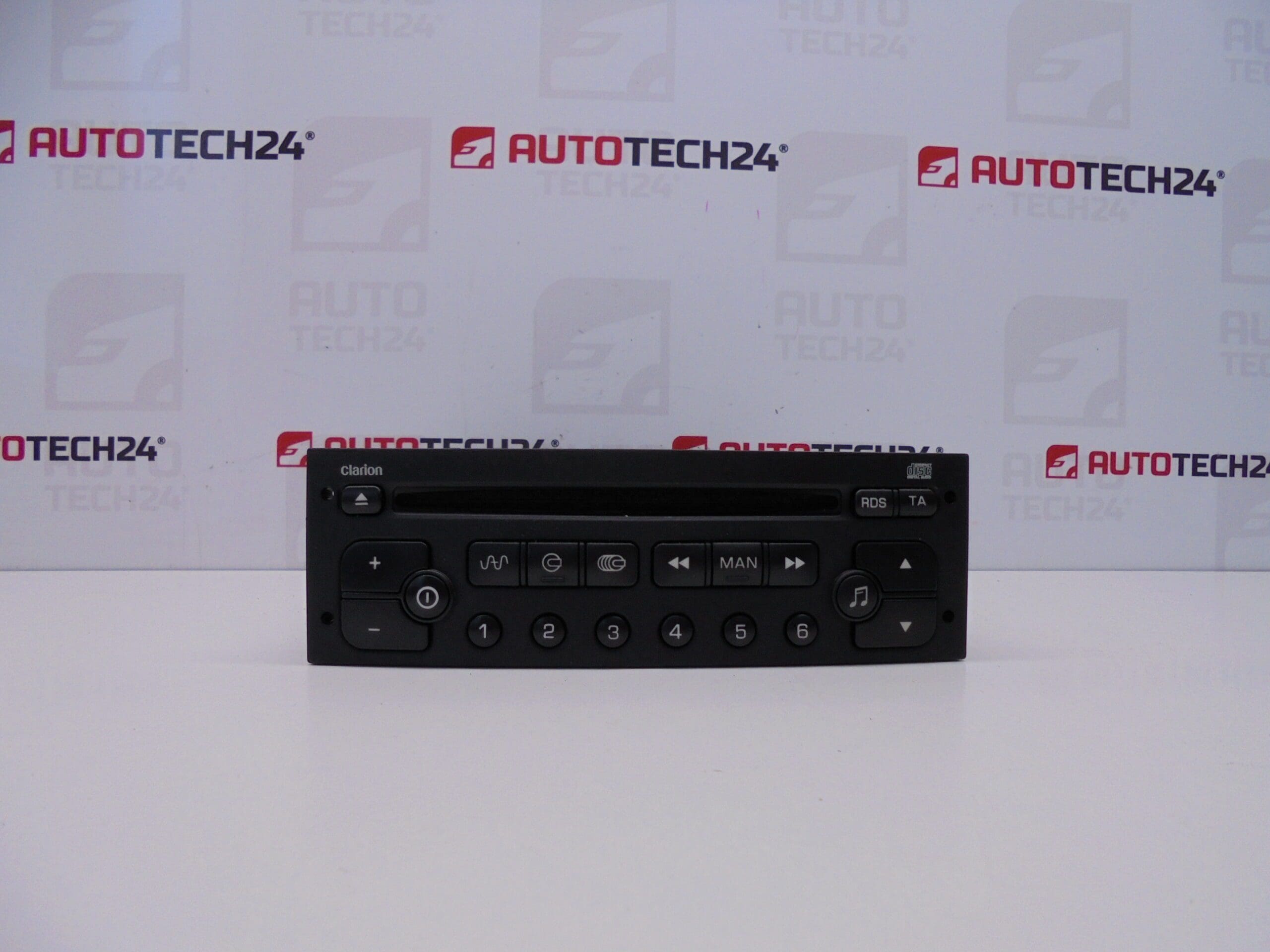 Car radio with CD Clarion PU-2471D Citroën Peugeot 96565725XT