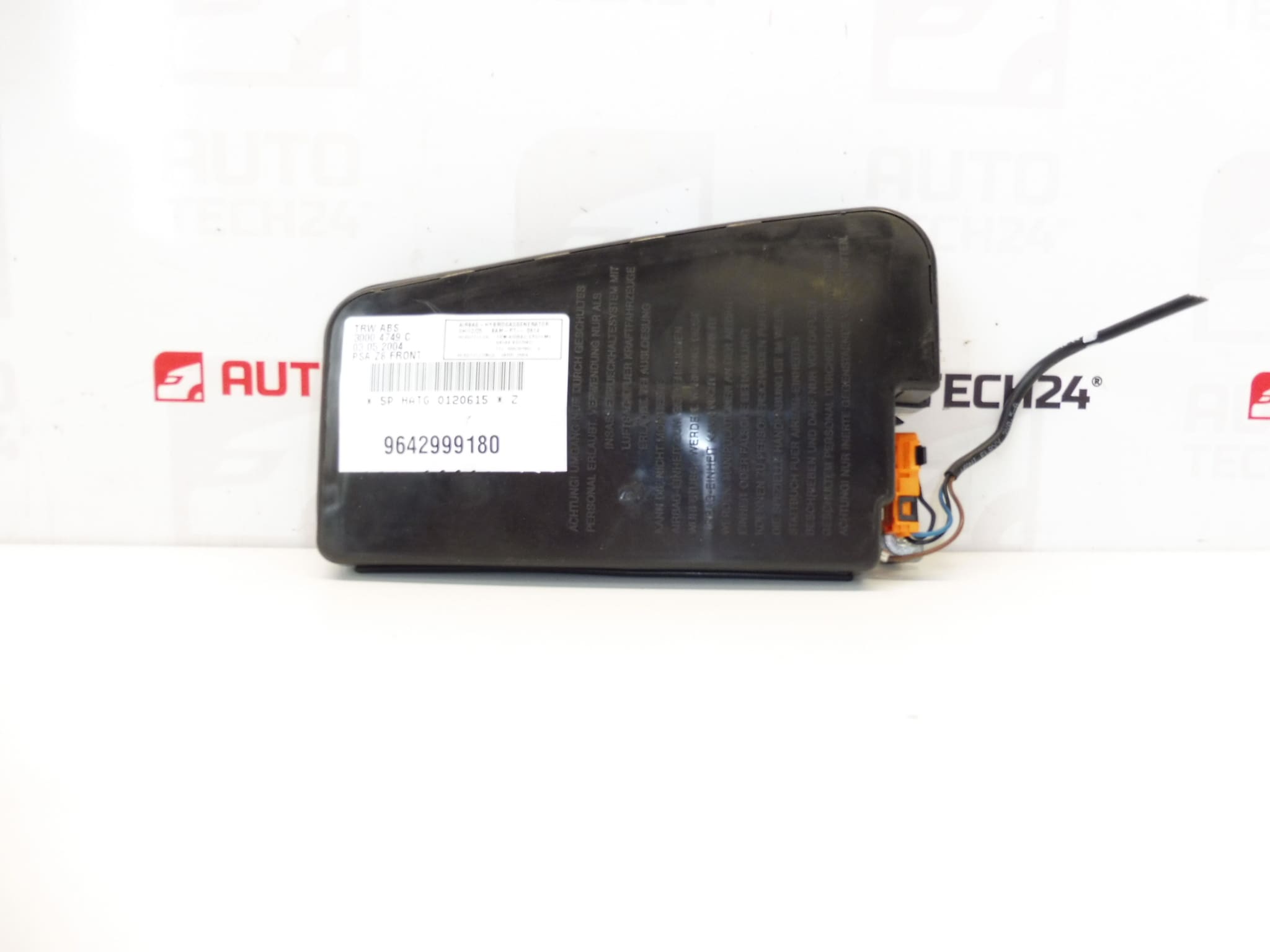 Right front seat airbag Peugeot 607 9642999180 30004751 8216L4