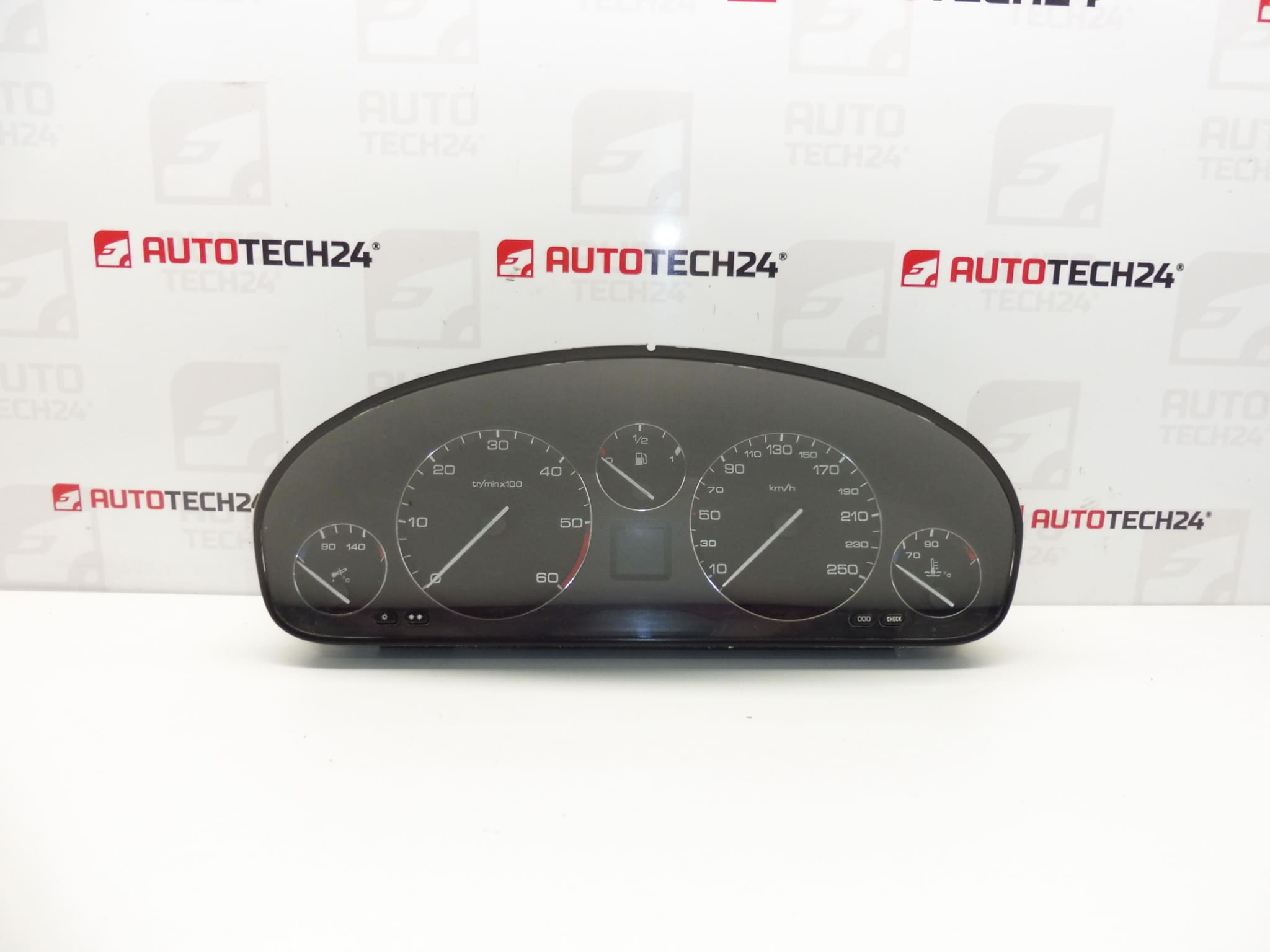 Speedometer mileage 239000 km Peugeot 607 2.2 HDI 9648444080 6106C0 6106C1