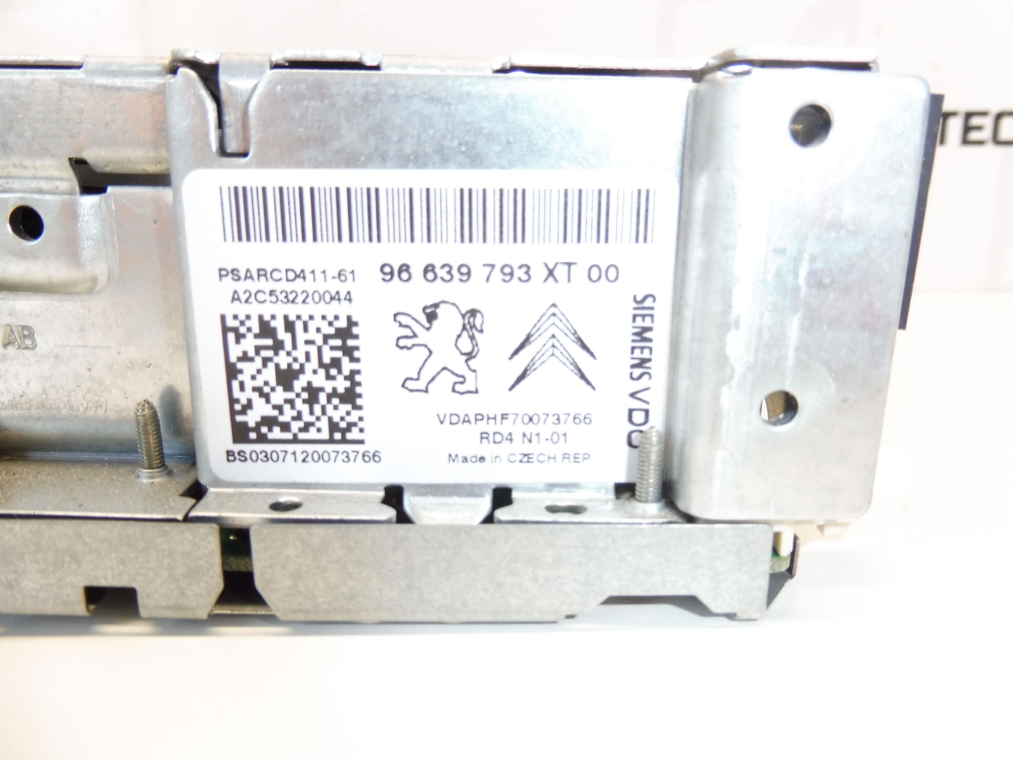 Car radio CD Citroën Peugeot 96639793XT 16077504XT