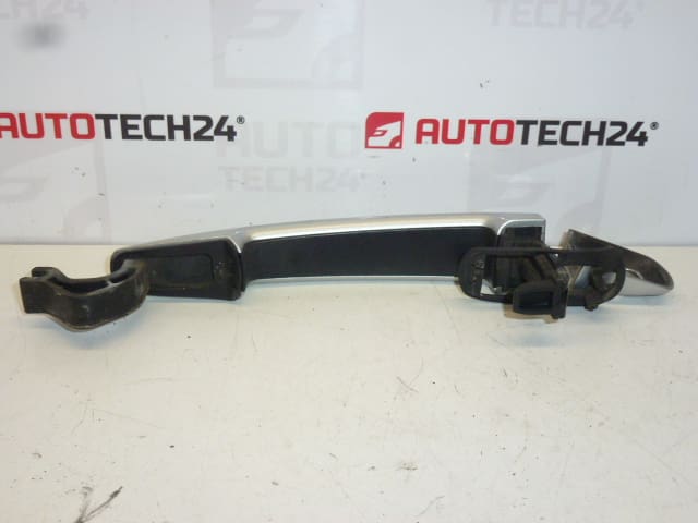 Driver's door handle silver EZRC Citroën C5 X7 9101HR