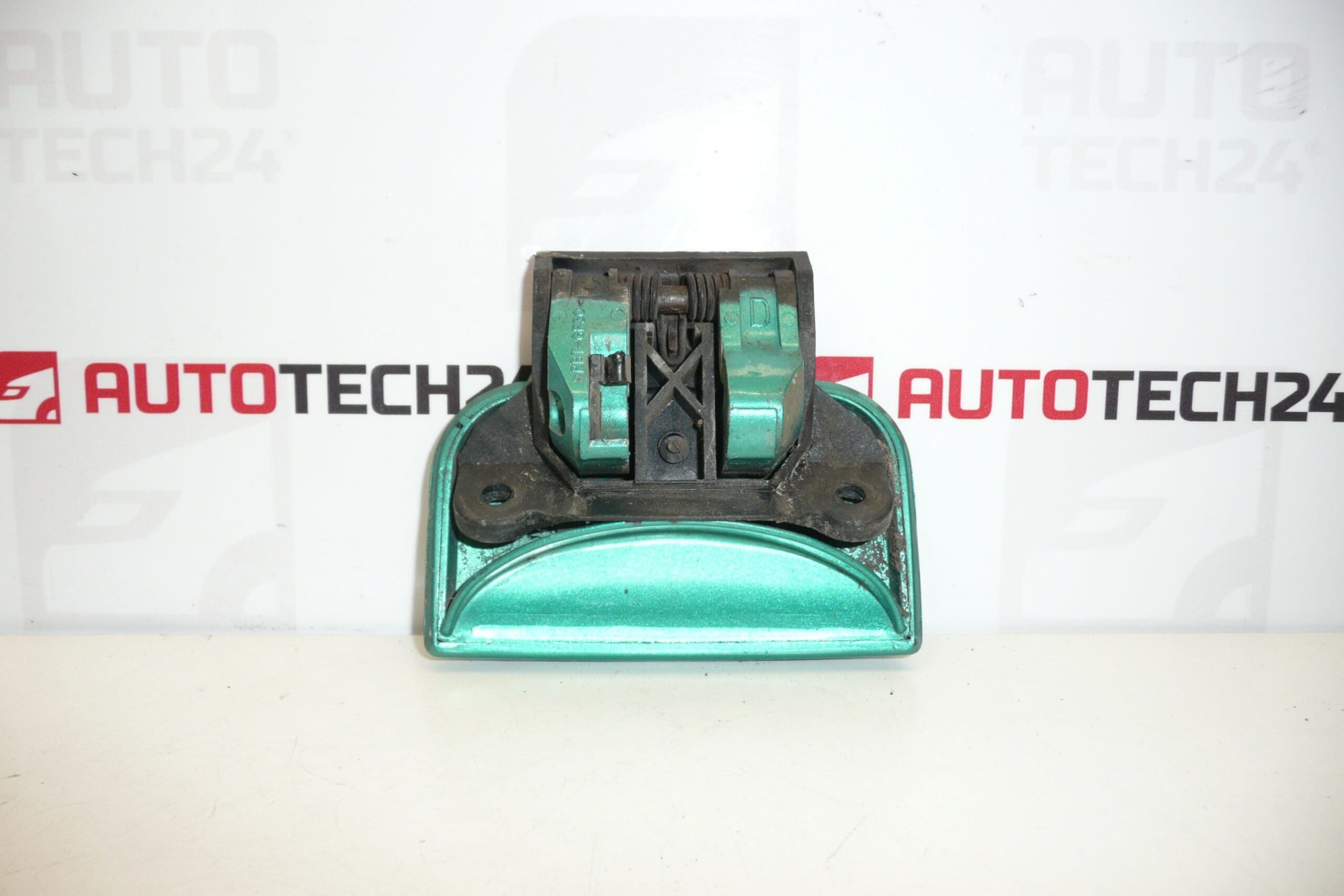 Left door handle Citroën Berlingo green 9101H6