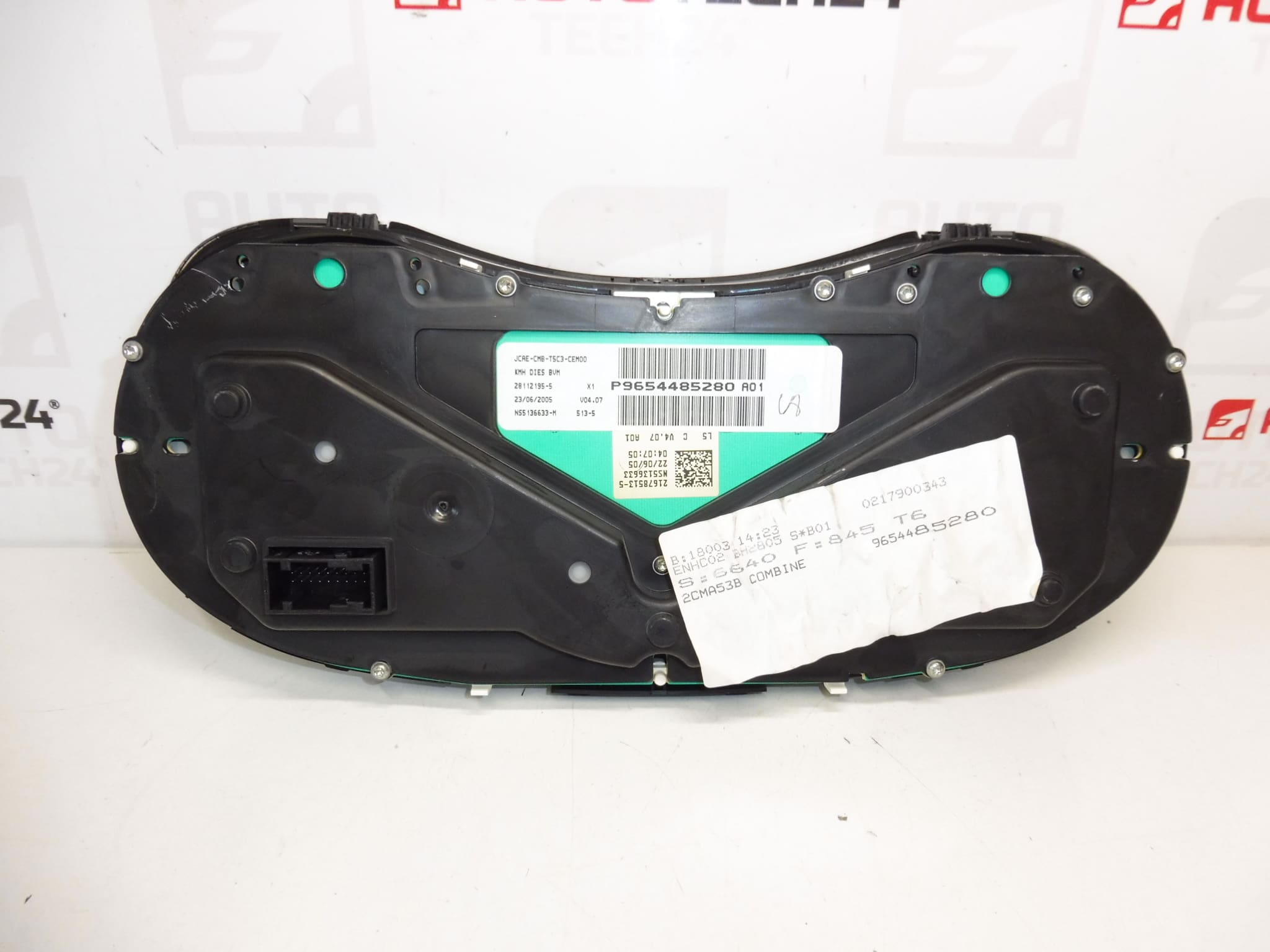 Tachometer 272420 km Peugeot 307 9654485280 6106N4 - Image 2