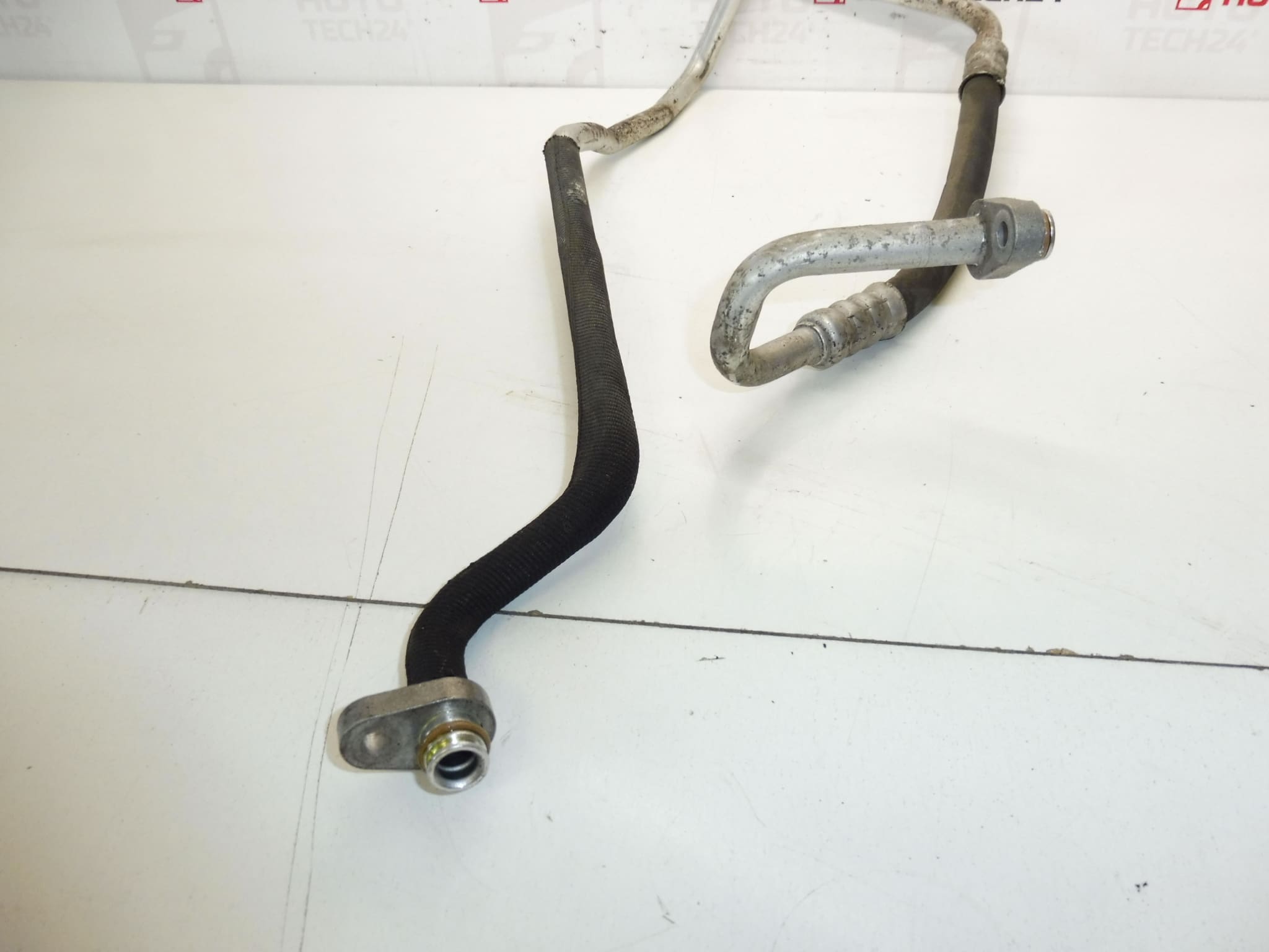 Air conditioning pipe for Peugeot 1007, part number 6460SK - Image 2