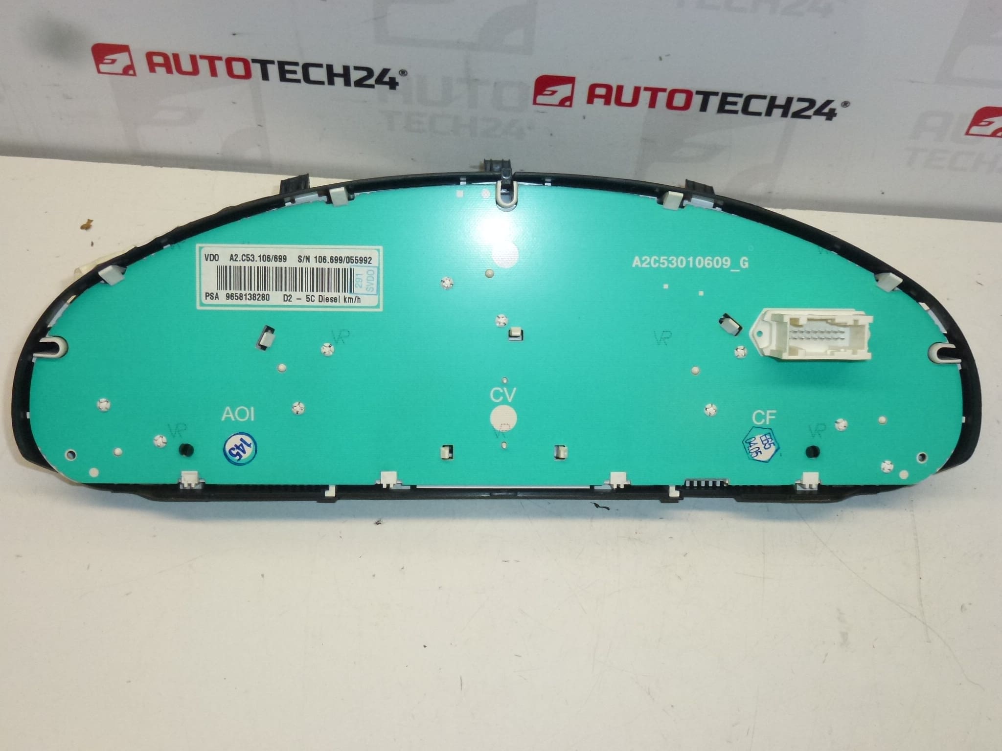 Tachometer Peugeot 407 289 Thousand Km 9658138280 - Image 2