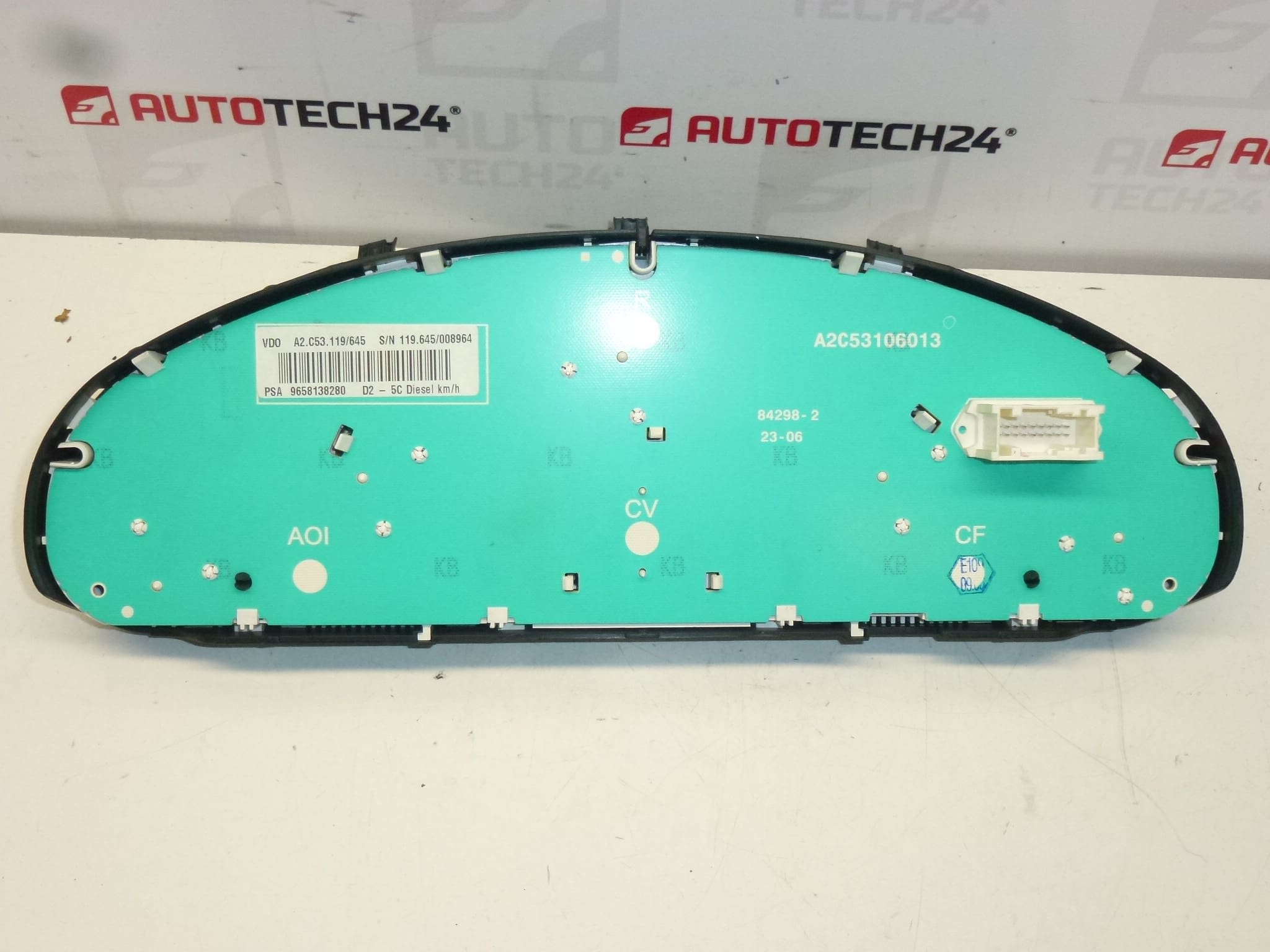 Speedometer Peugeot 407 188 Thousand km 9658138280 - Image 2