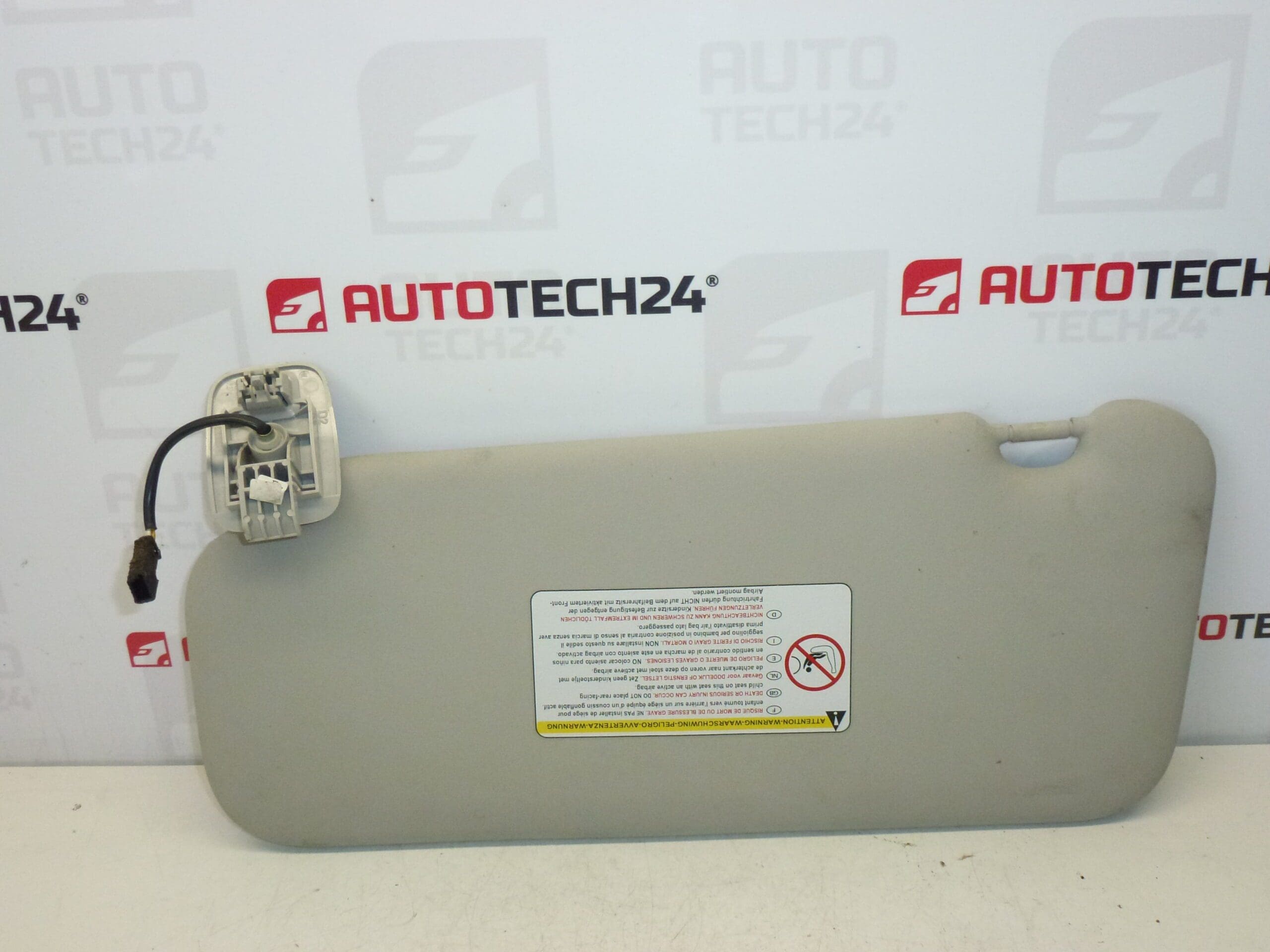 Sun Visor Peugeot 407 Right 8143NZ - Image 2