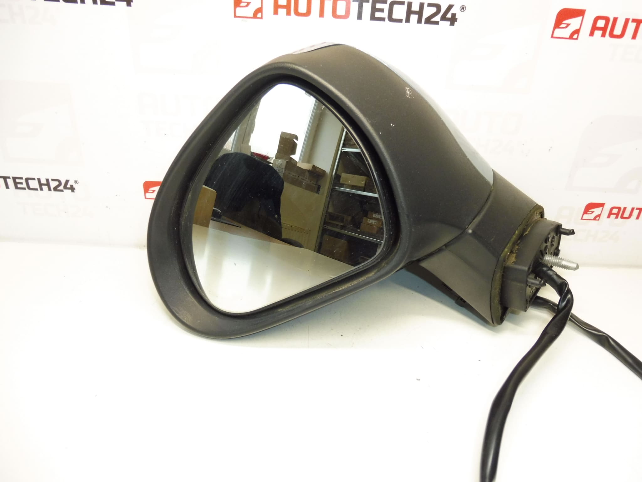 Left side mirror KGZD for Peugeot 207 - 96806498XT, 8149ZG - Image 2
