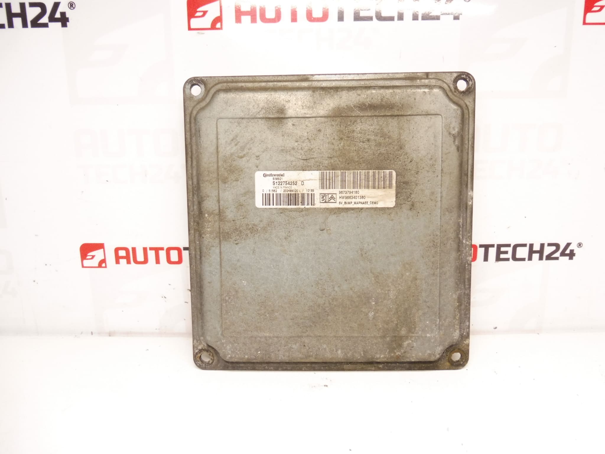 ECU Sensodrive Citroën Peugeot 9673794180 9663401380 S122754252 D 2529VX - Image 2