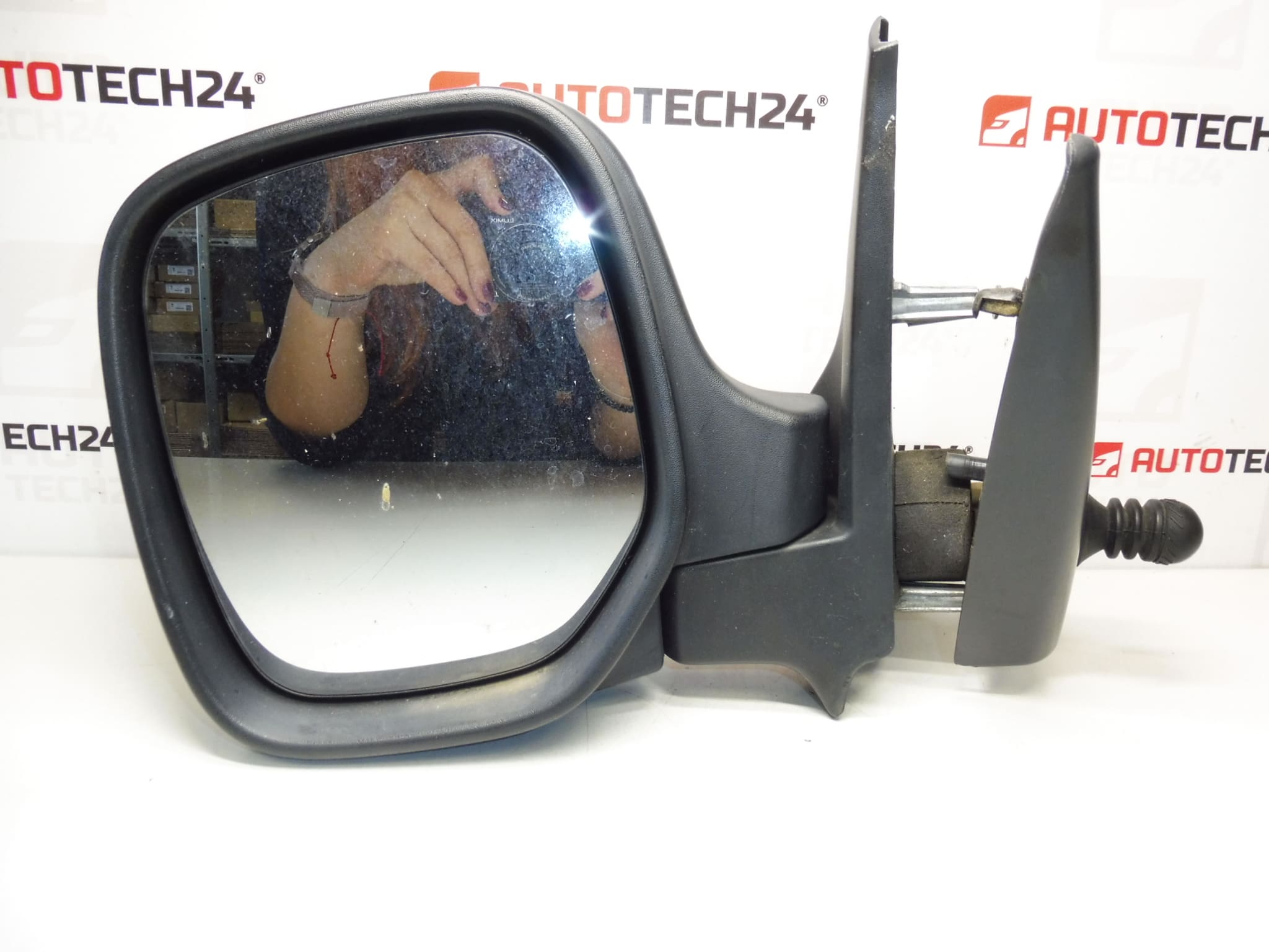 Left Mechanical Mirror Citroën Berlingo II 8153HL 8153PK - Image 2