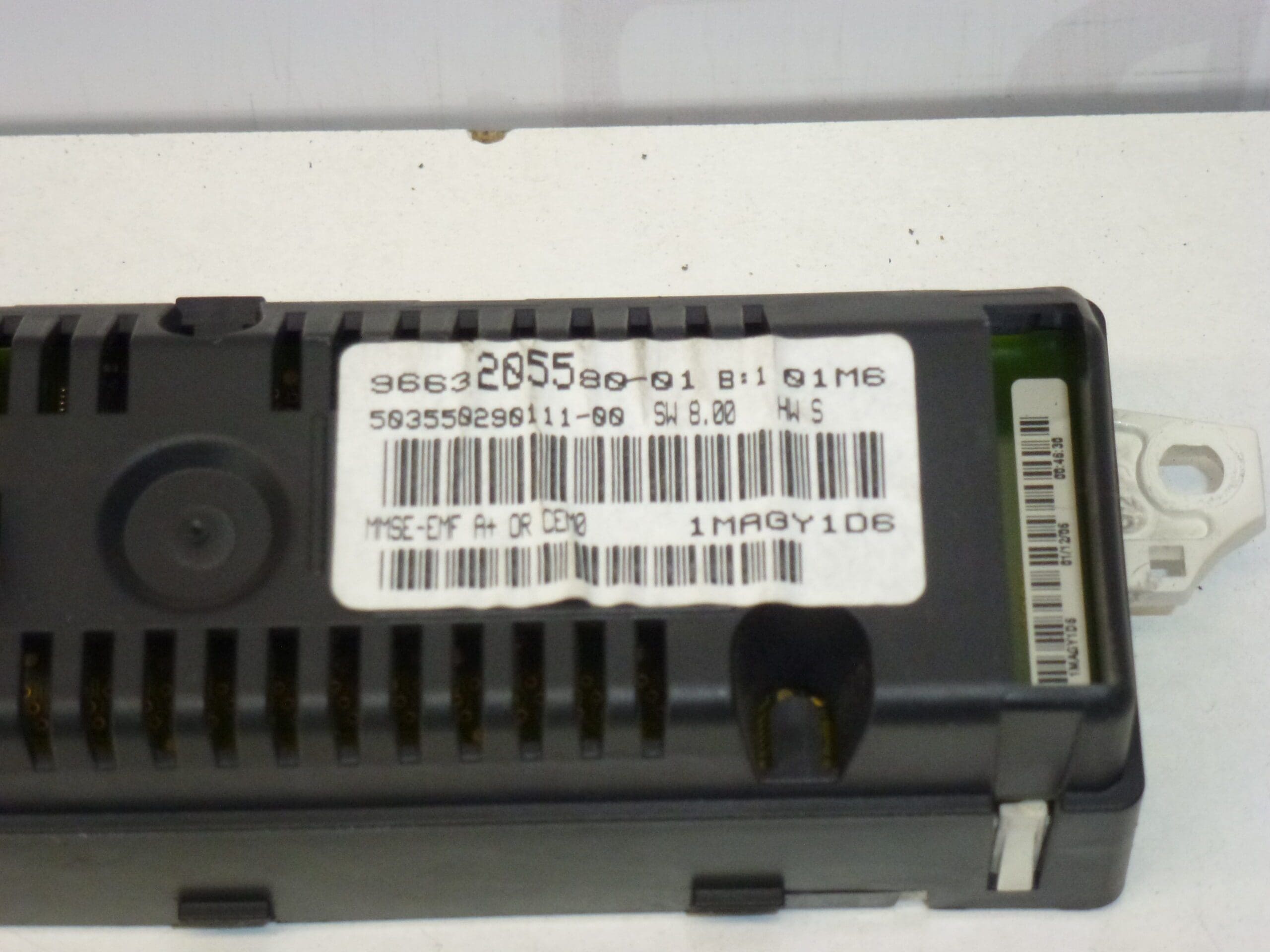 Peugeot 207 computer radio display 9663205580 6593F5