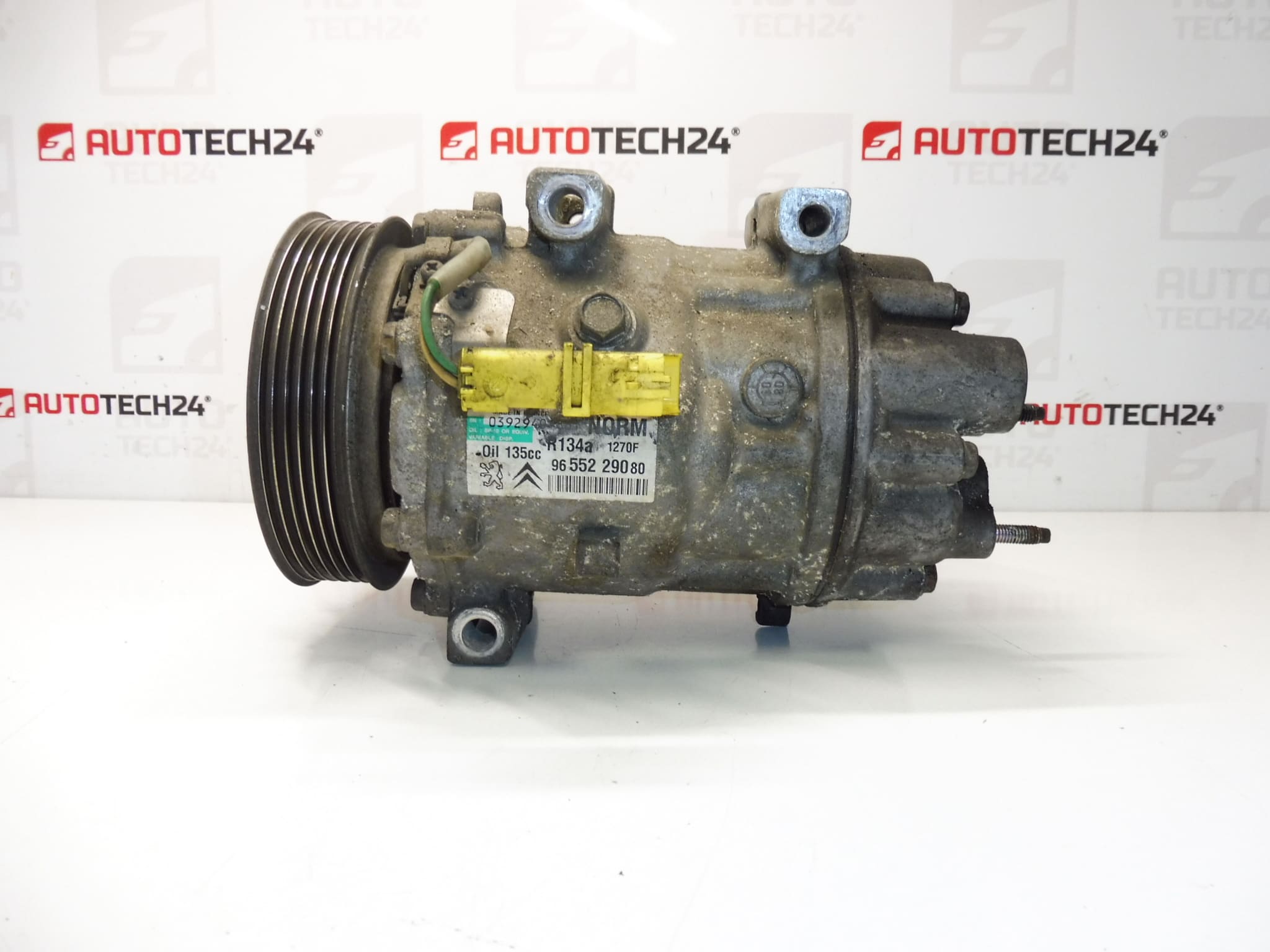 Sanden SD7V16 1270F Air Conditioning Compressor 9655229080 6453YW 6453YX - Image 2