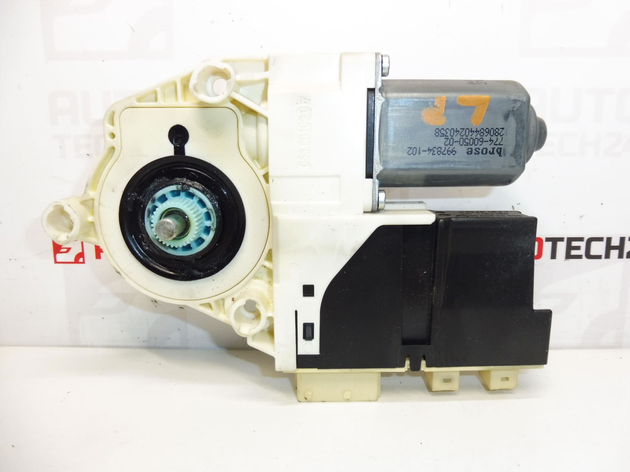 Left Front Window Regulator Motor Citroën Peugeot 1400794780 9221AG - Image 2