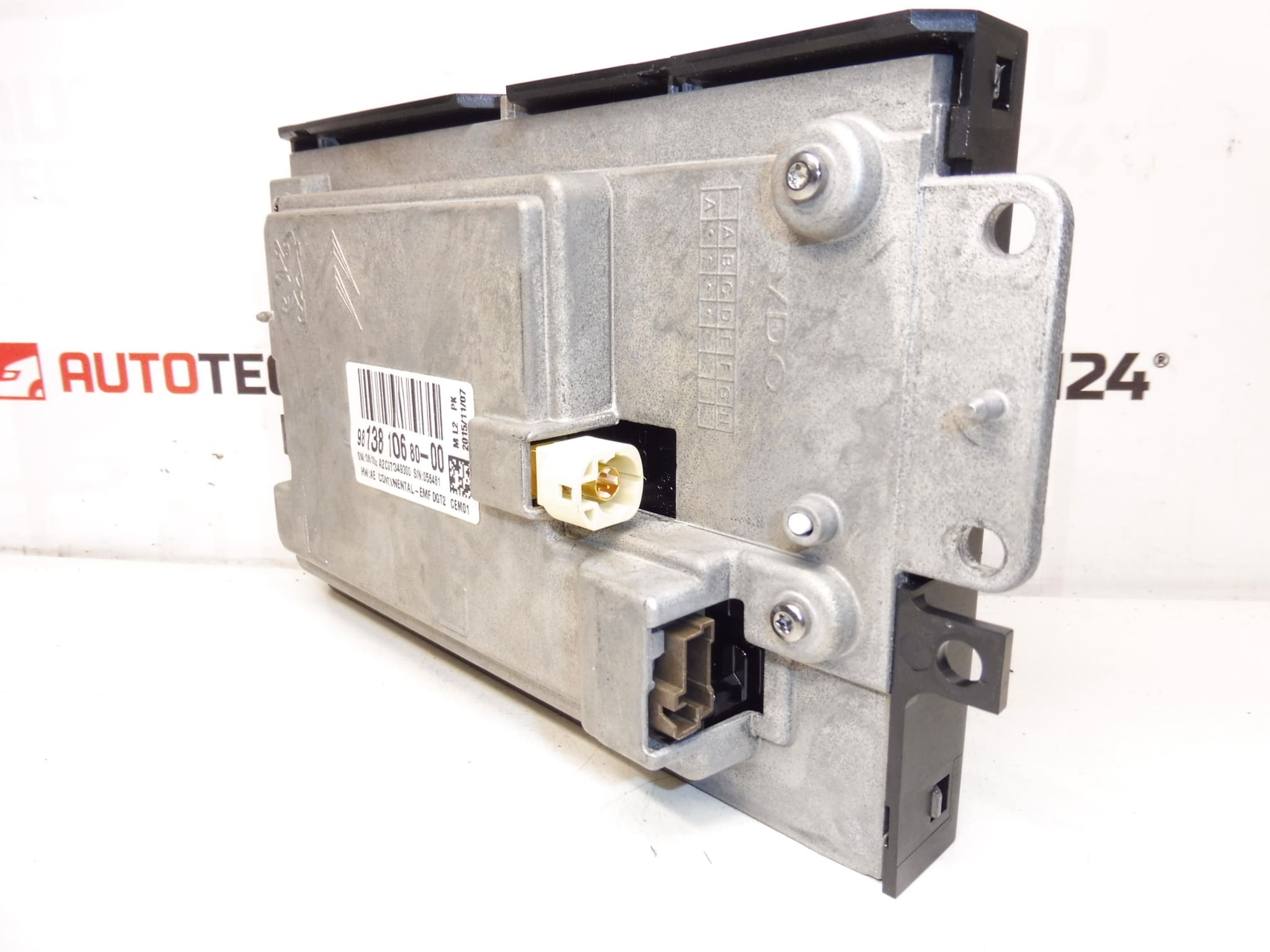 Multifunction Radio Computer Display for Citroen C4 II 9813810680 - Image 2