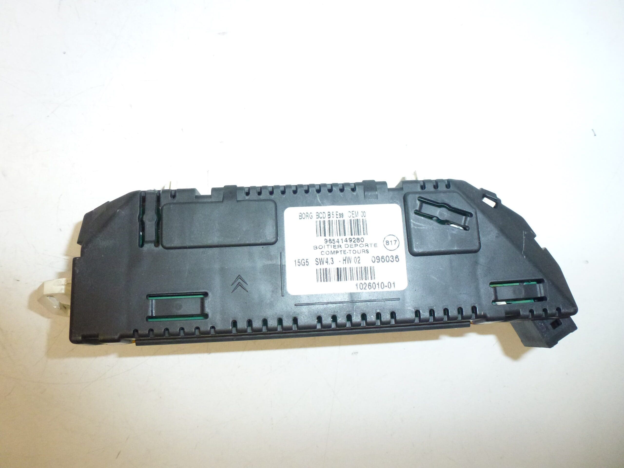 Display Tachometer Citroën C4 9662225980 6106E0 - Image 2