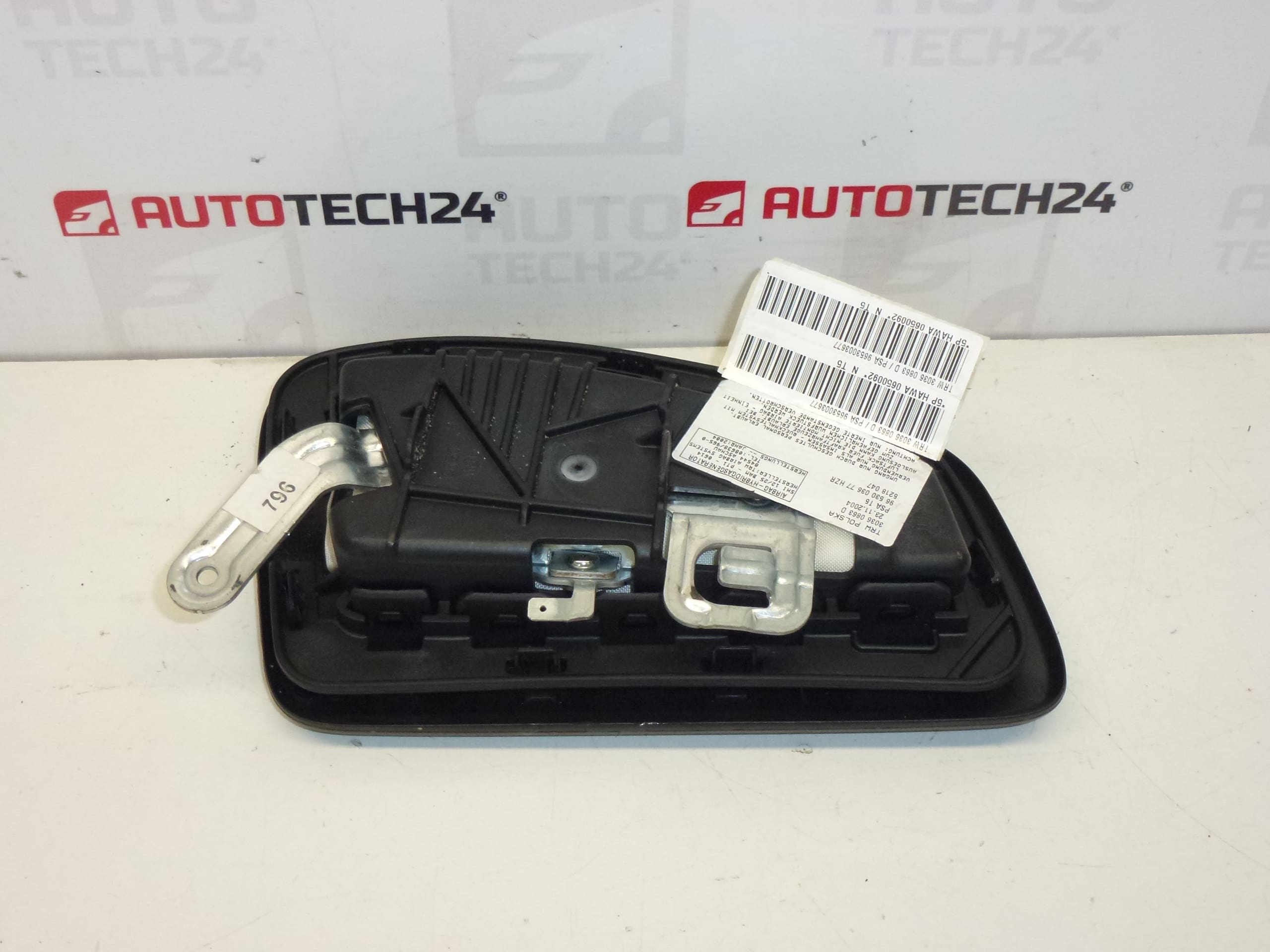 Seat airbag right Peugeot 307 9653003677 8216LQ