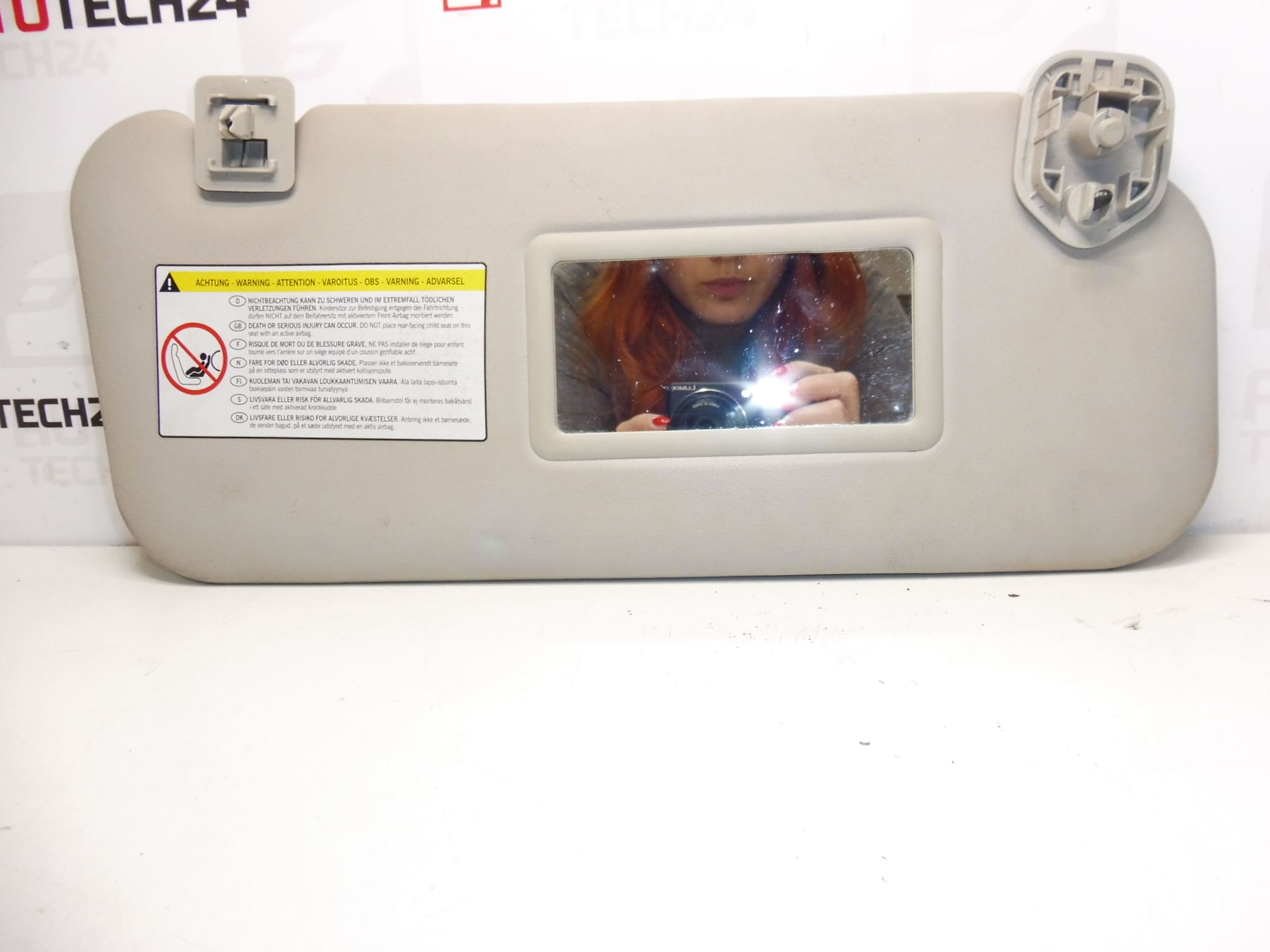 Sun Visor Citroën Peugeot Passenger Side 8143LZ - Image 2