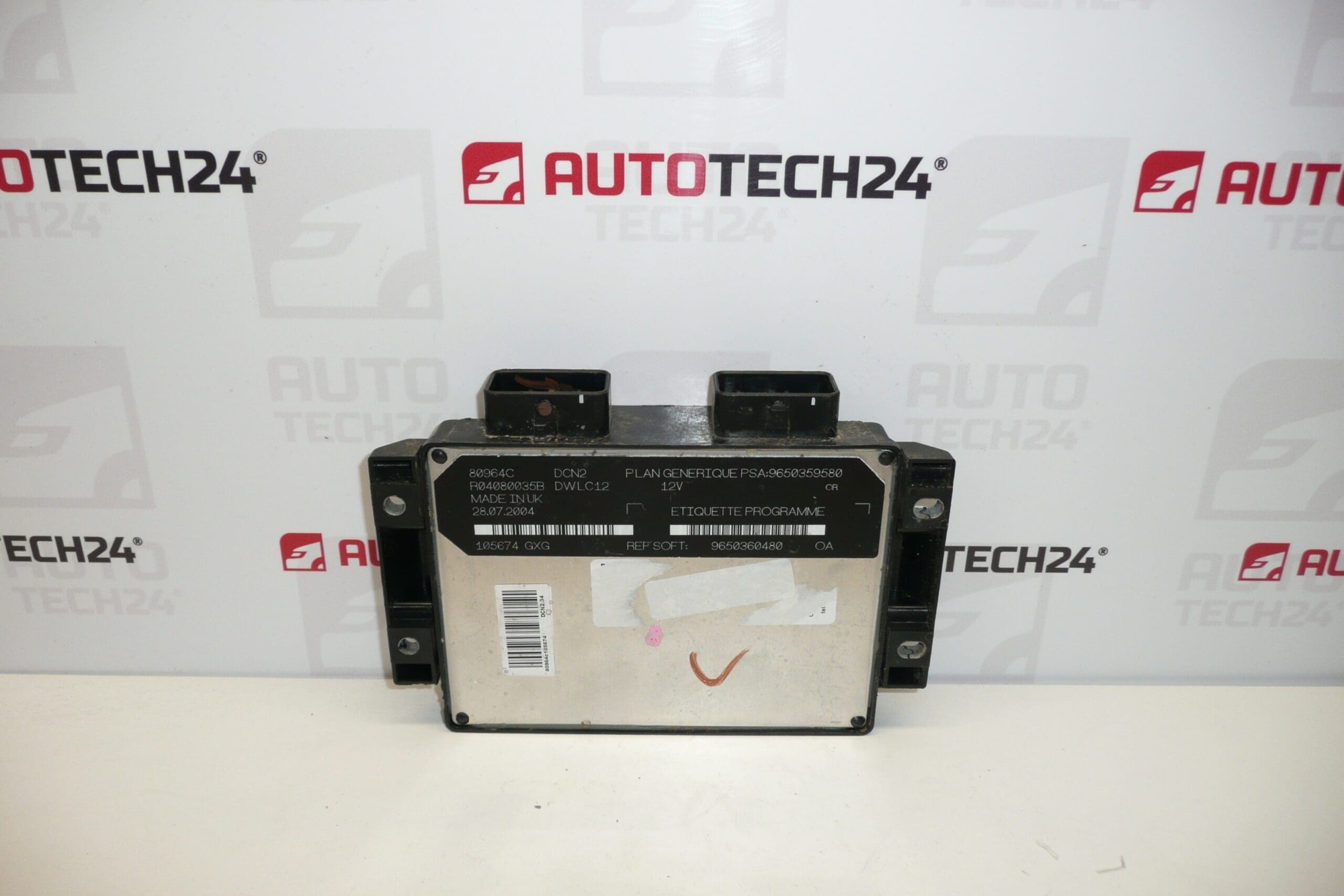 LUCAS DCN2 DWLC12 1.9D Engine Control Unit 9650359580 105674 GXG - Image 2