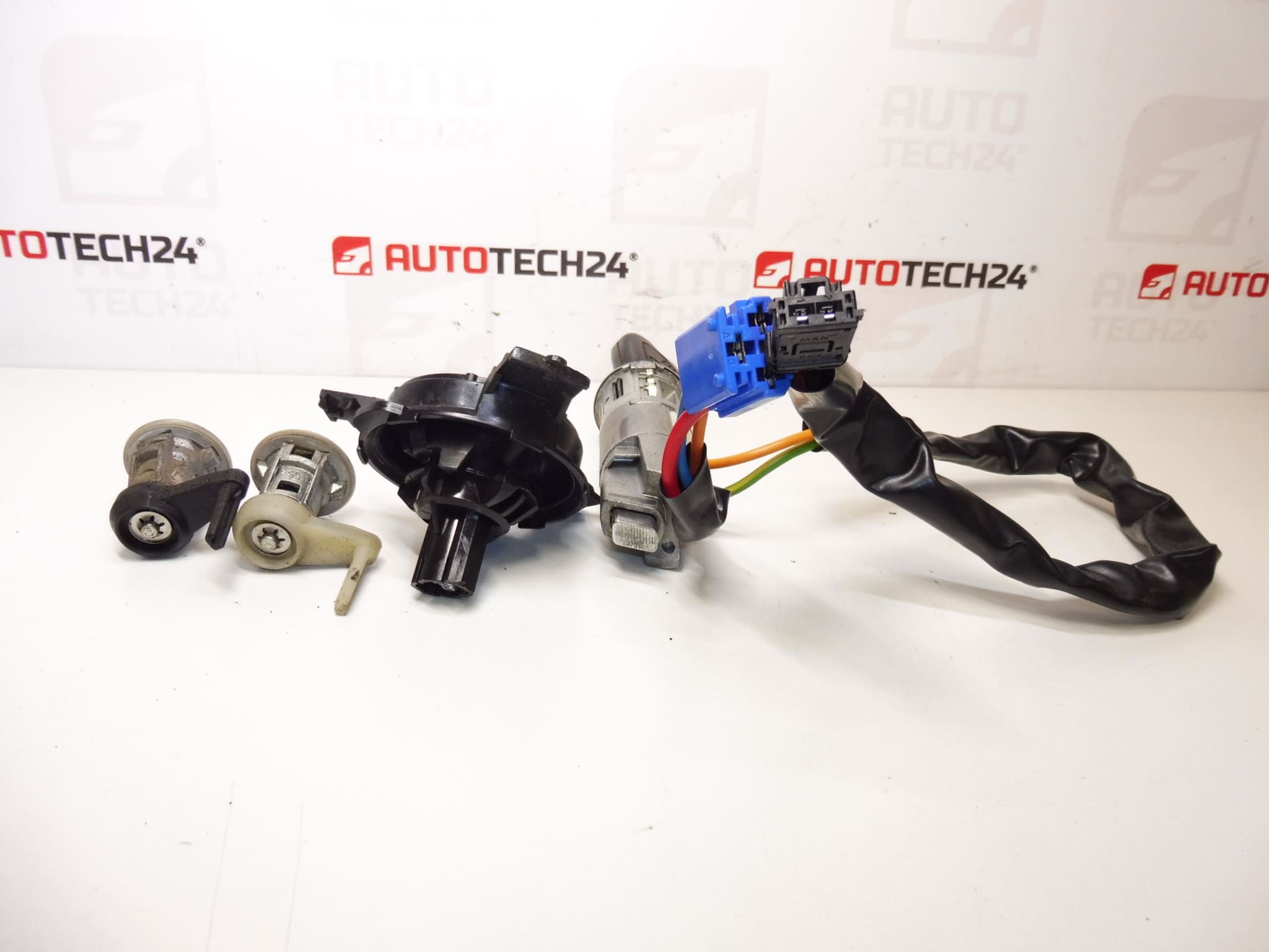 Lock set for Peugeot 206/206+ with 1 key (4162NR, 4162EZ) - Image 2