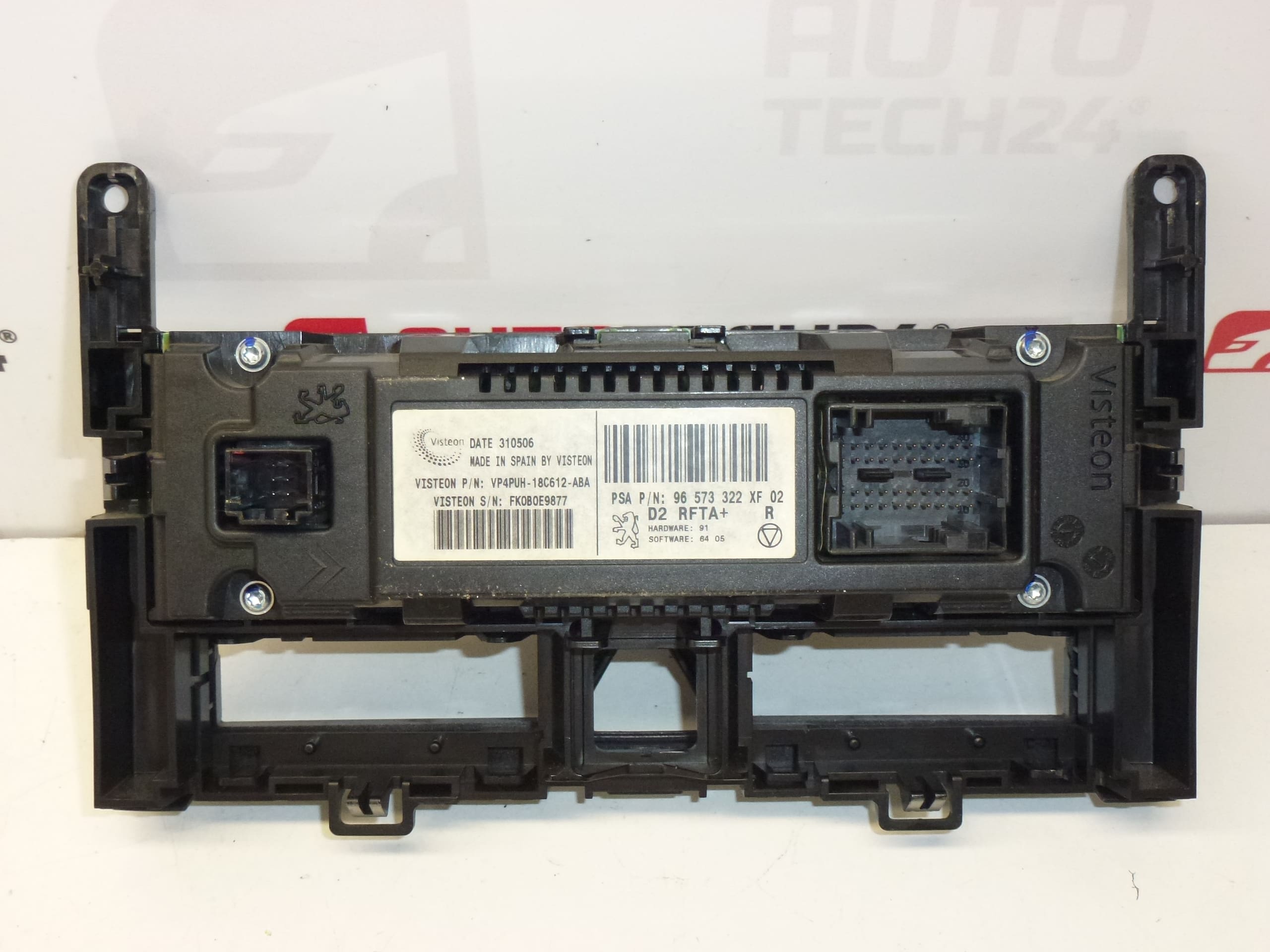 Heater Air Conditioning Control Peugeot 407 96573322XF 6451SC - Image 2