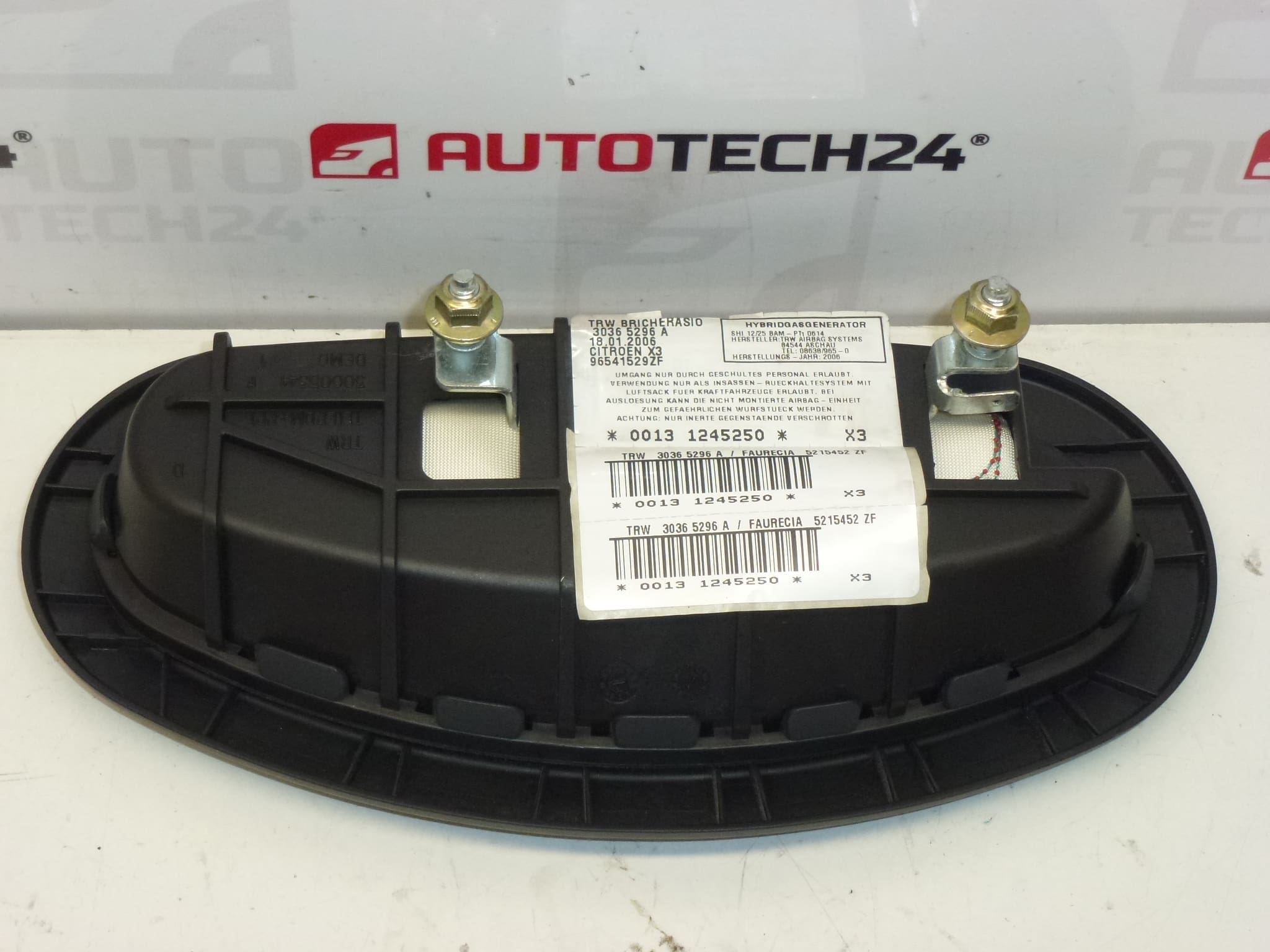 Side Airbag Citroën C5 I and II 96541529ZF 8216HA - Image 2