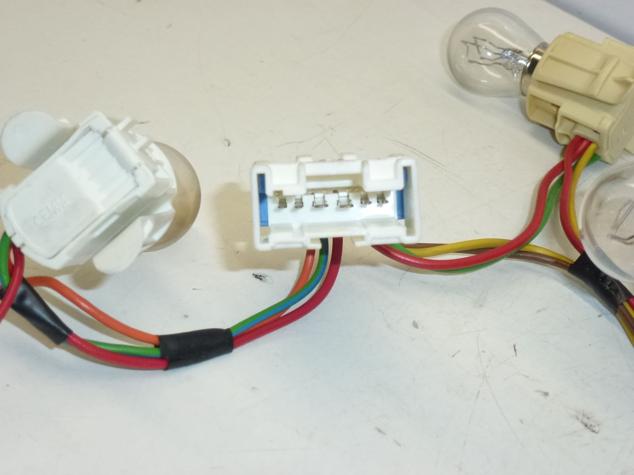 Left Rear Lamp Wiring Harness Peugeot 407 Sedan 6350HP - Image 2