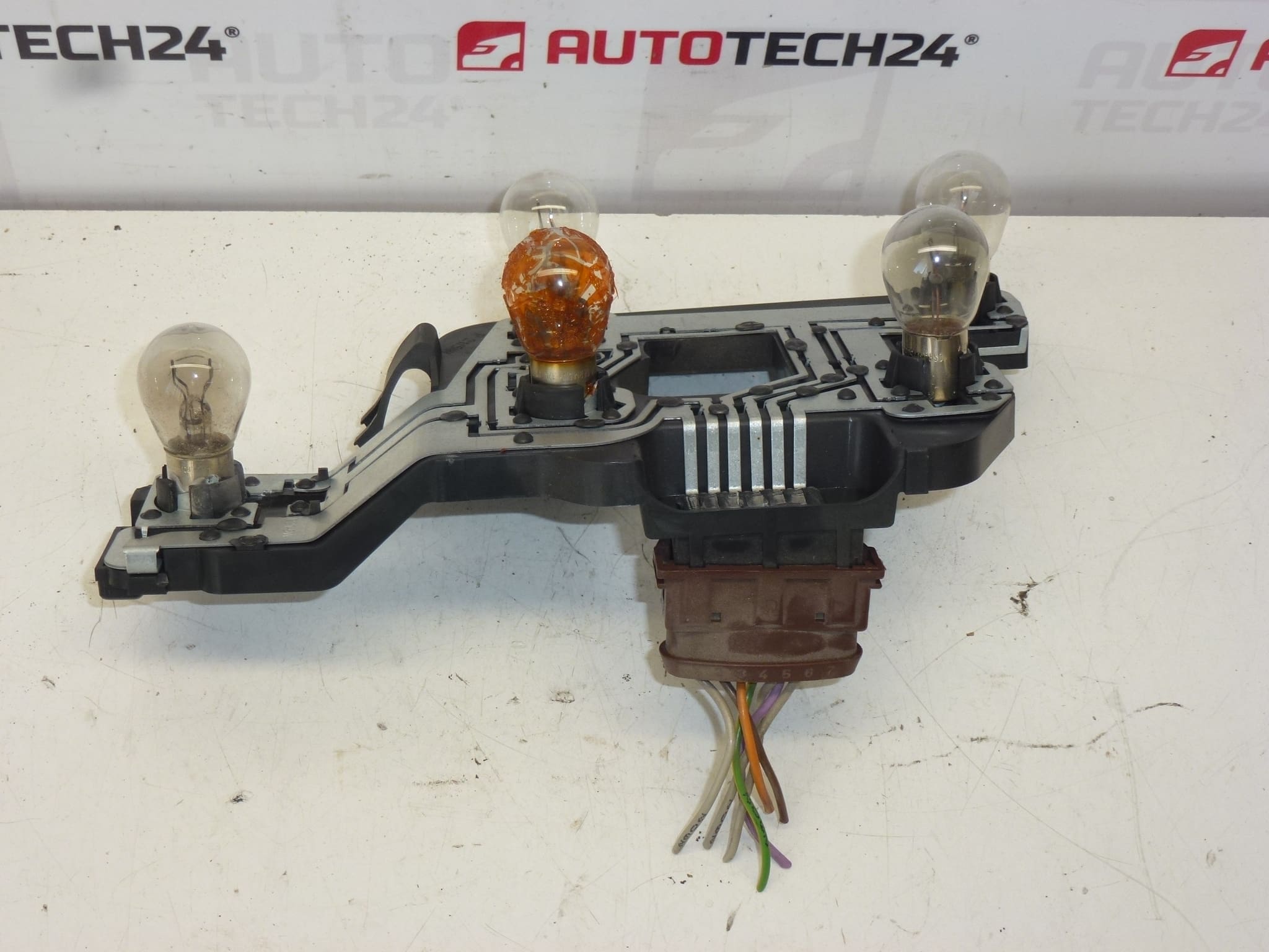 Right Rear Lamp Socket with Wiring for Citroën Xsara 6351P0 - Image 2