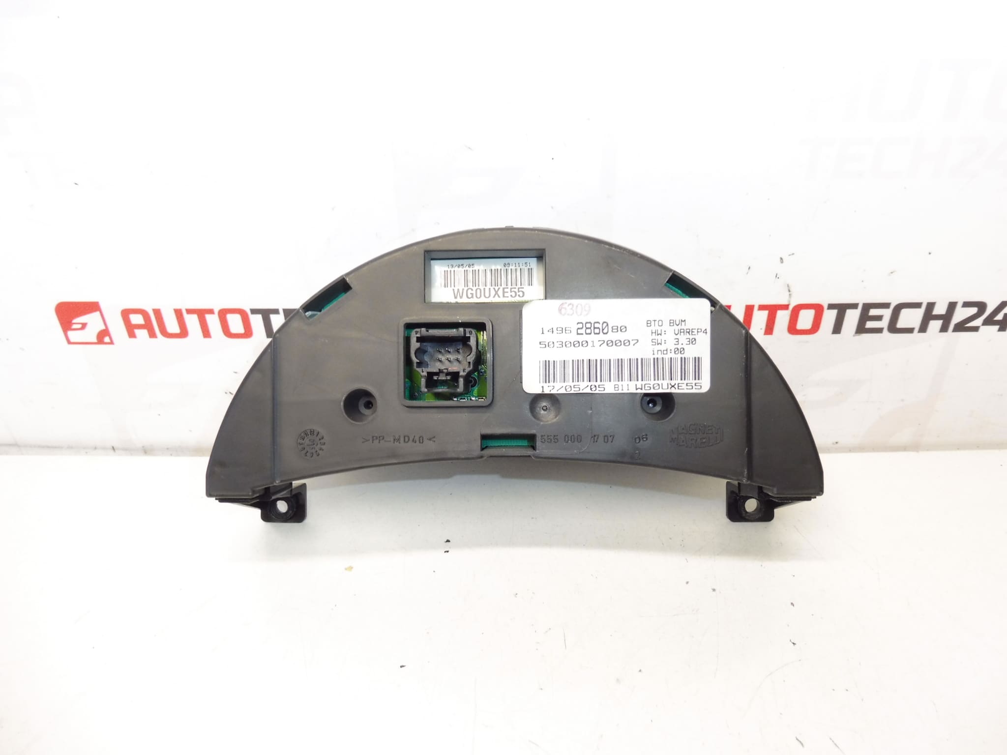 Dashboard Display Citroën C8 Peugeot 807 1496286080 - Image 2