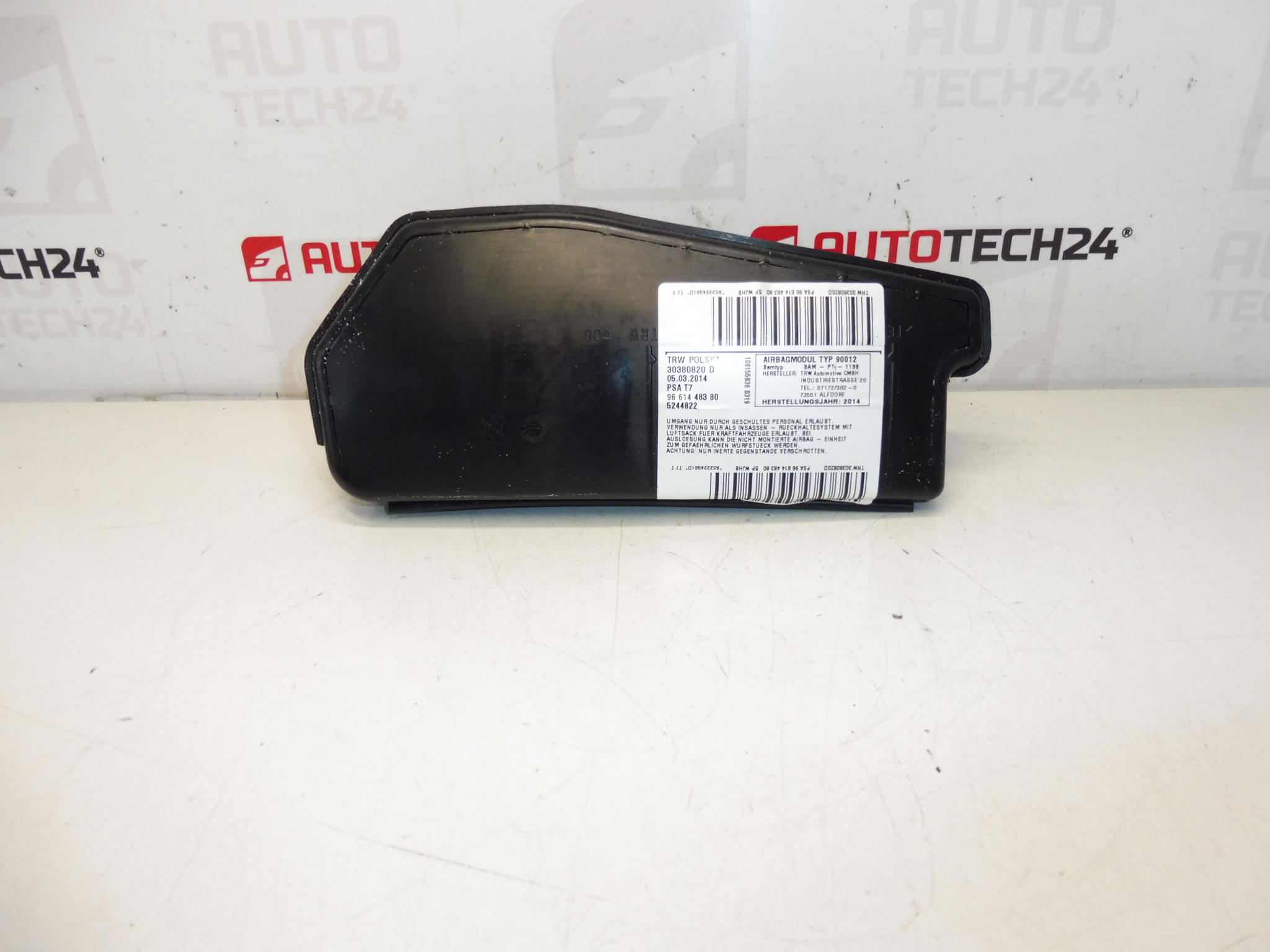 Driver seat airbag Peugeot 308 9661448380 8216SG