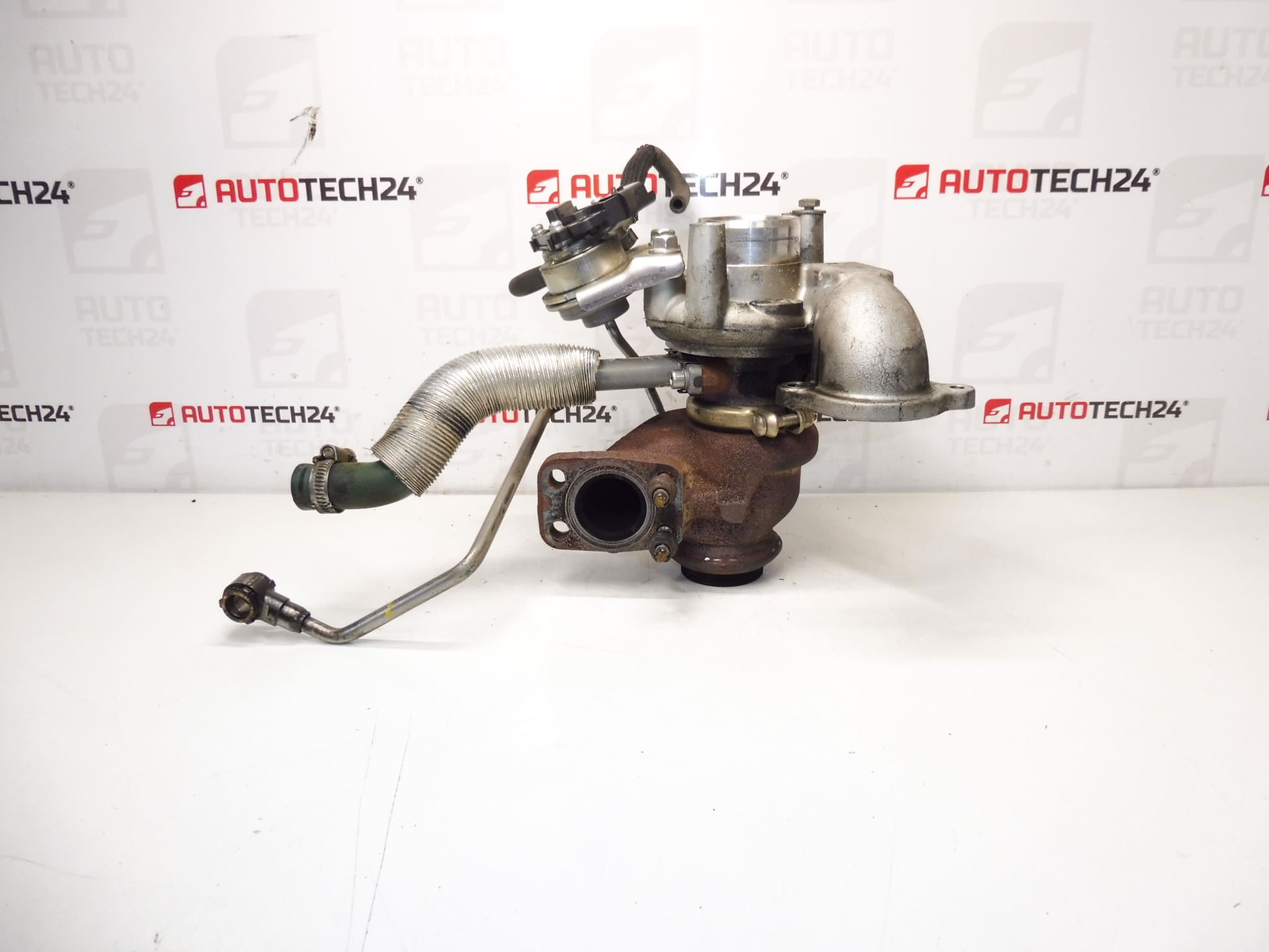 Turbo Citroën Peugeot 1.6 HDI 68kW 83 thousand km 9673283680 TD02H2-07TT-21