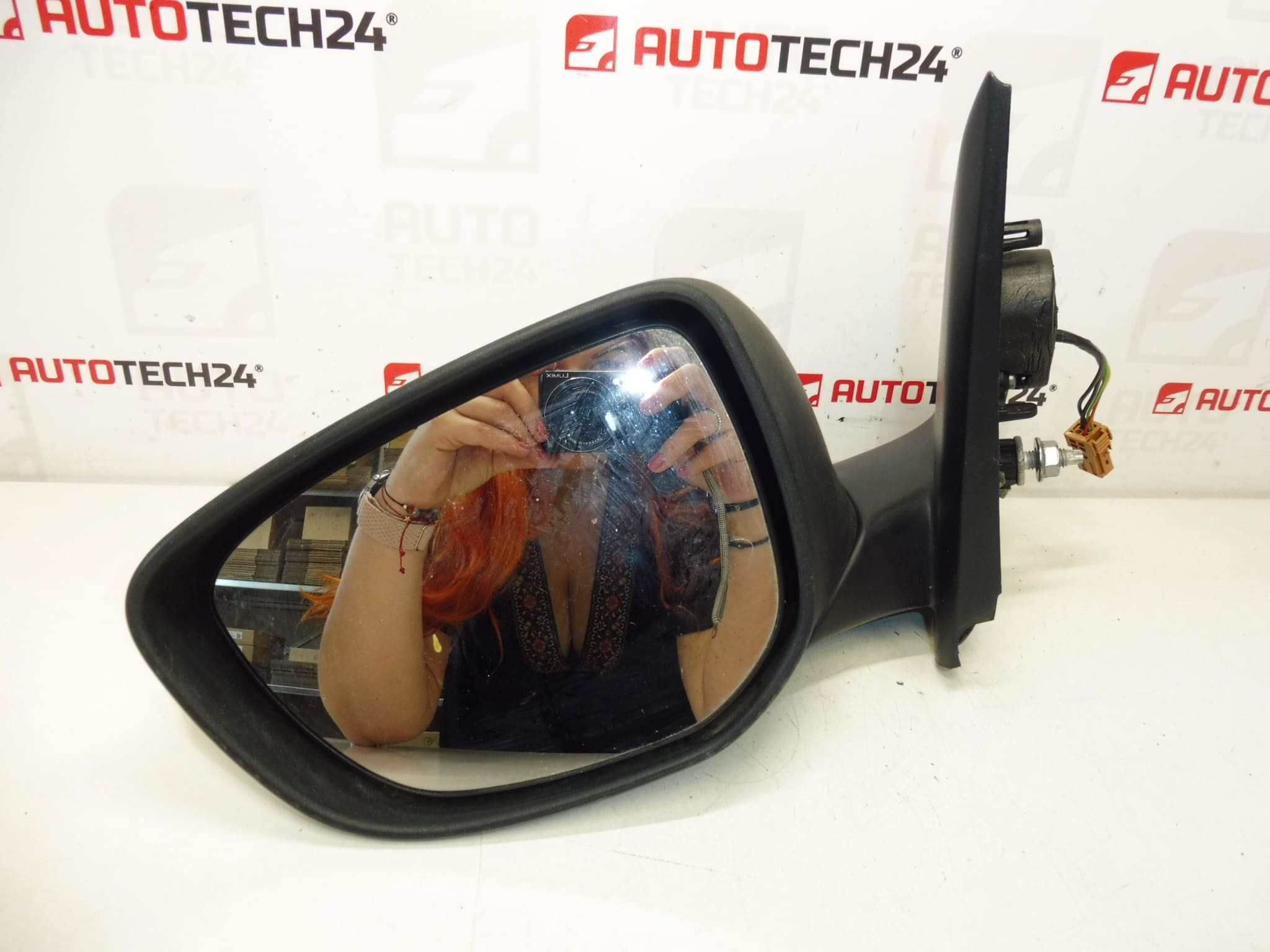 Left side mirror for Peugeot 301 / Citroën C-Elysée (EZRC) - 1609064880 - Image 2