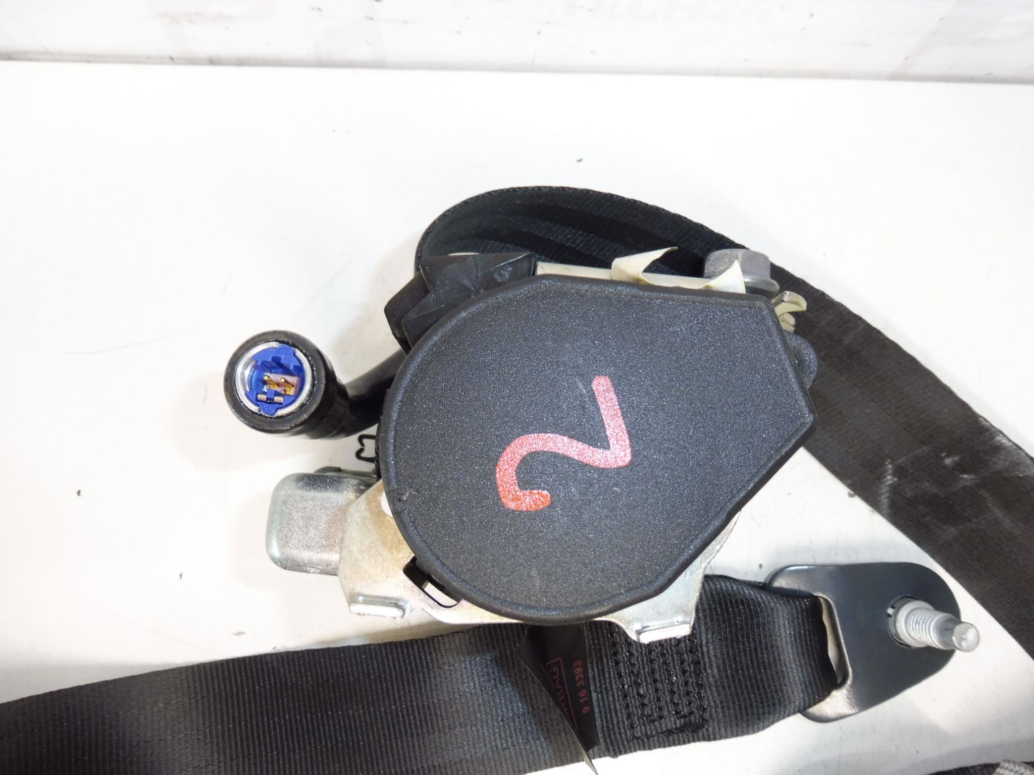 Peugeot 308 Front Passenger Seat Belt 96569048XX 8975K5 - Image 2