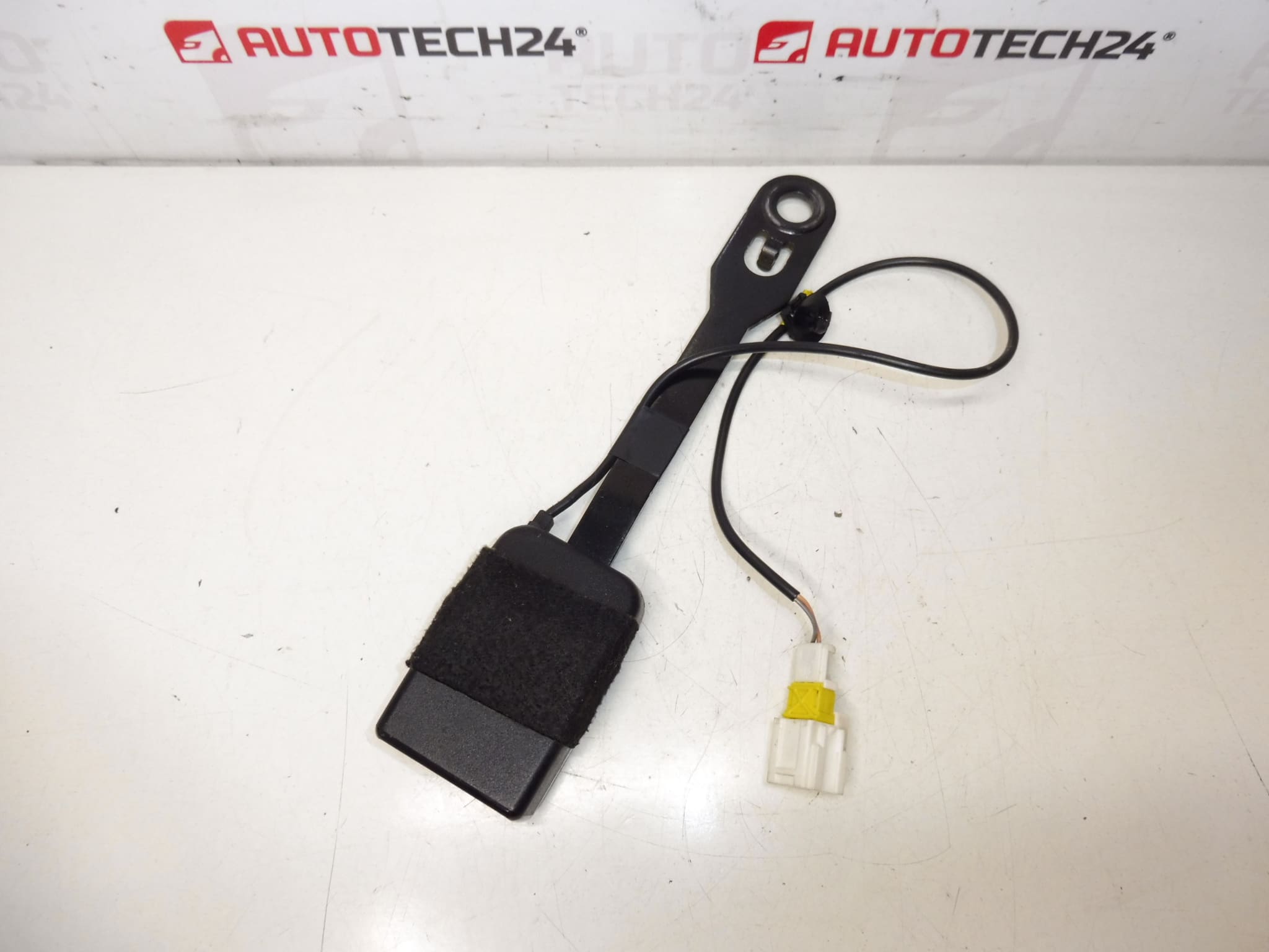 Passenger seat belt buckle holder for Peugeot 407 (8973PV) - Image 2