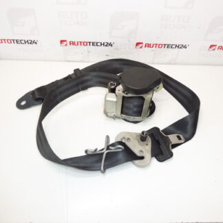 Right pyro belt seat belt Peugeot 207 96498058XX 8975CA