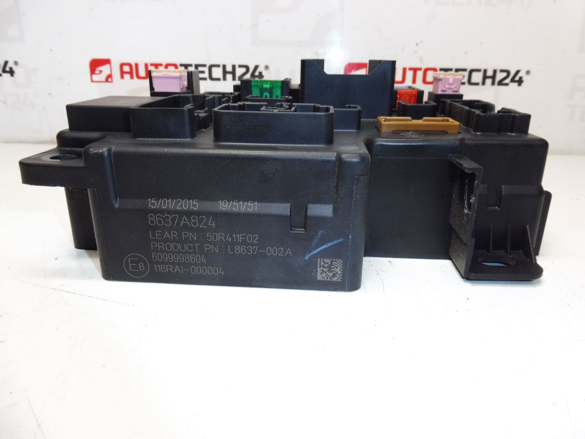 BSI unit for Citroën C-Crosser / Peugeot 4007 - 8637A824 6580WV 6580WT - Image 2