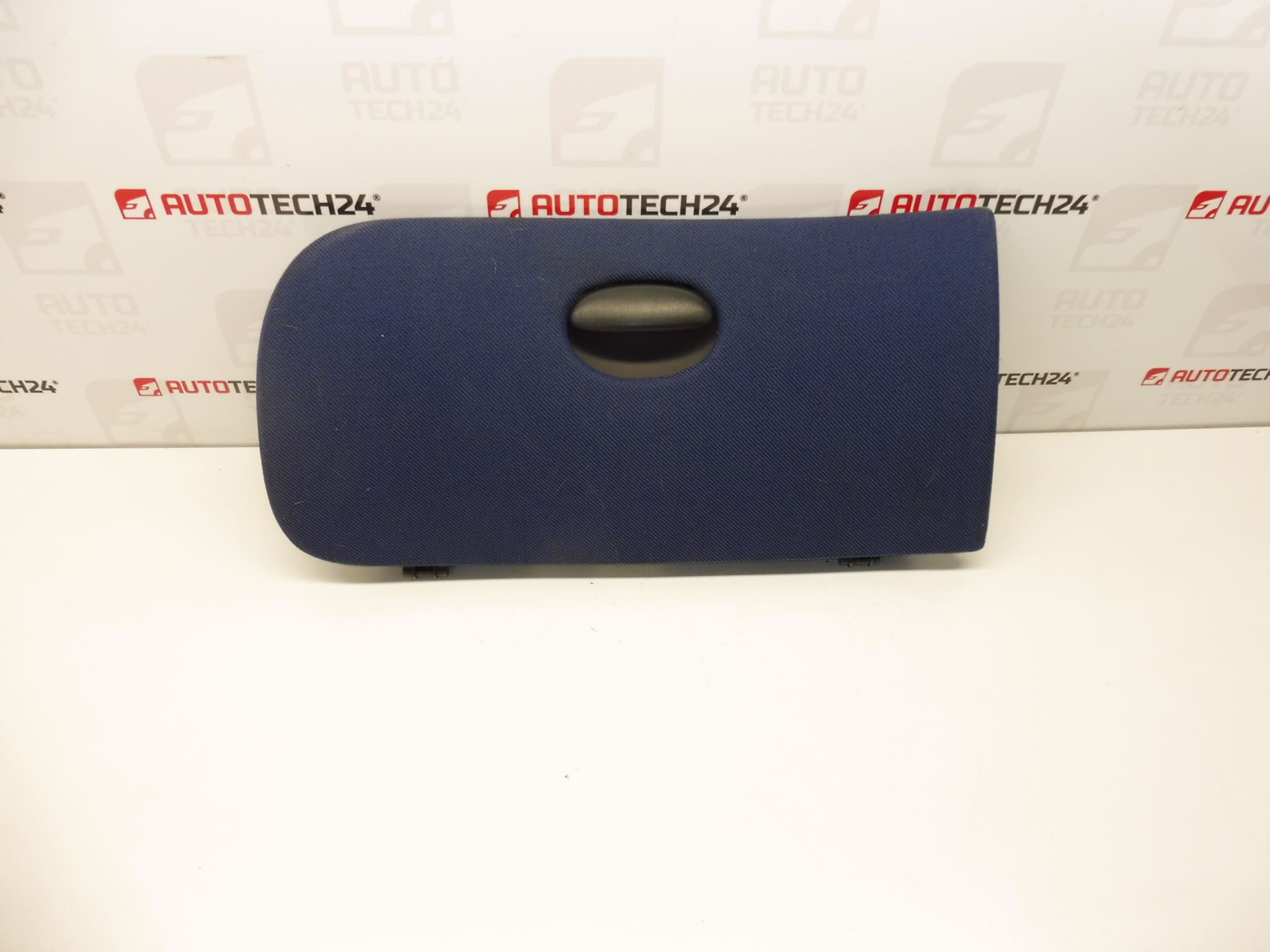 Cover of glove box blue fabric Peugeot 206 96415289US 8214SK