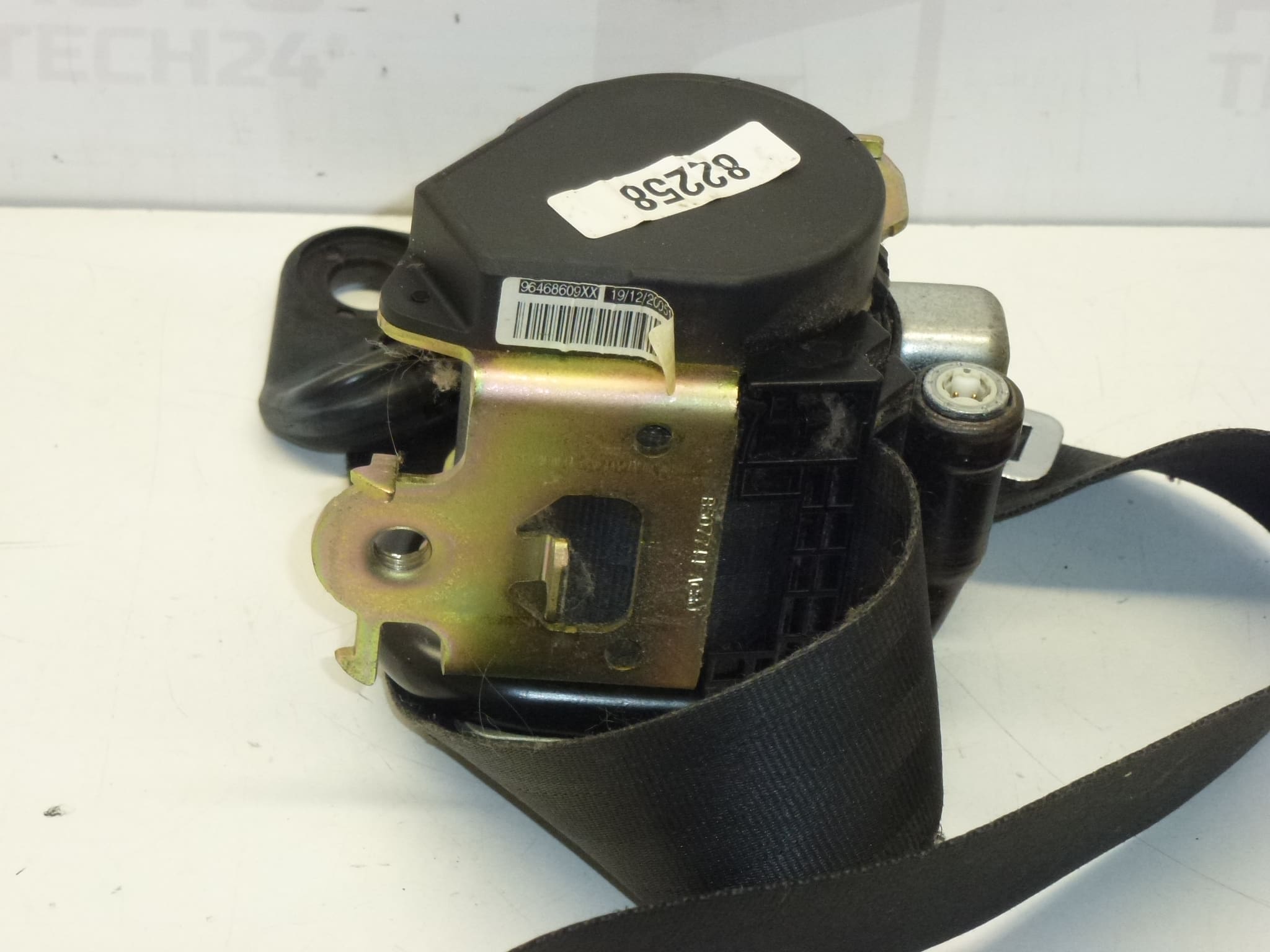 Left pyrobelt safety belt Peugeot 206 206+96468609XX 8973WK - Image 2