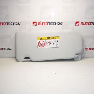Passenger sun visor Peugeot 308 T9 16105437PR 98284441PR