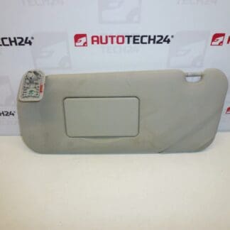 Sun visor Citroën Peugeot 16064158BJ driver