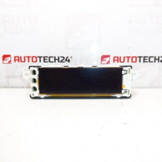 Peugeot 207 computer radio display 9663205580-01 6593F5