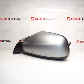 Left mirror Peugeot 307 gray EZAC 8149AW