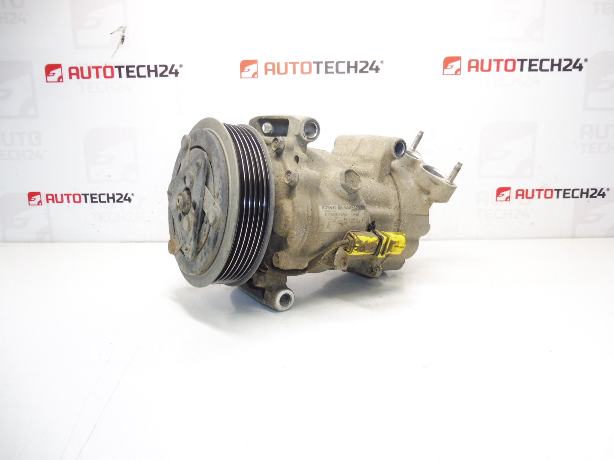 Air conditioner compressor Sanden SD6V12 1449 9655191580
