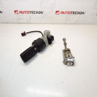 Set of locks and 2 keys Citroën 9673578480 4162PT