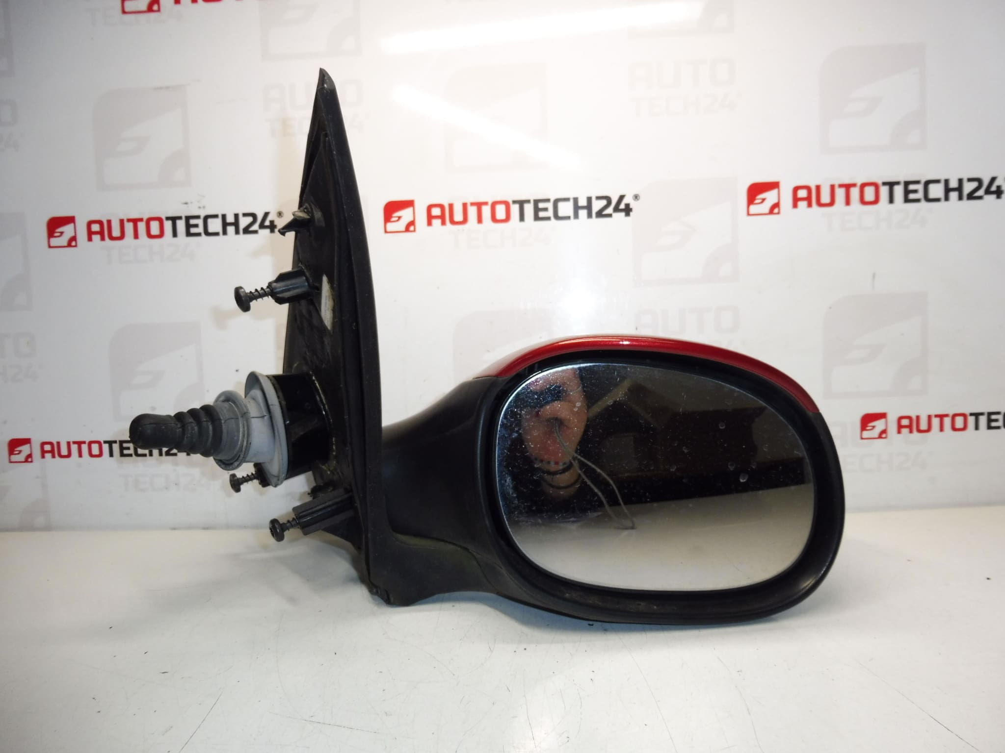 Right mirror Peugeot 206 EKQ 96437171XT 8148XY - Image 2