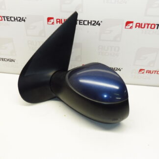 Left Side Mirror Blue EGE Peugeot 206 8153KQ