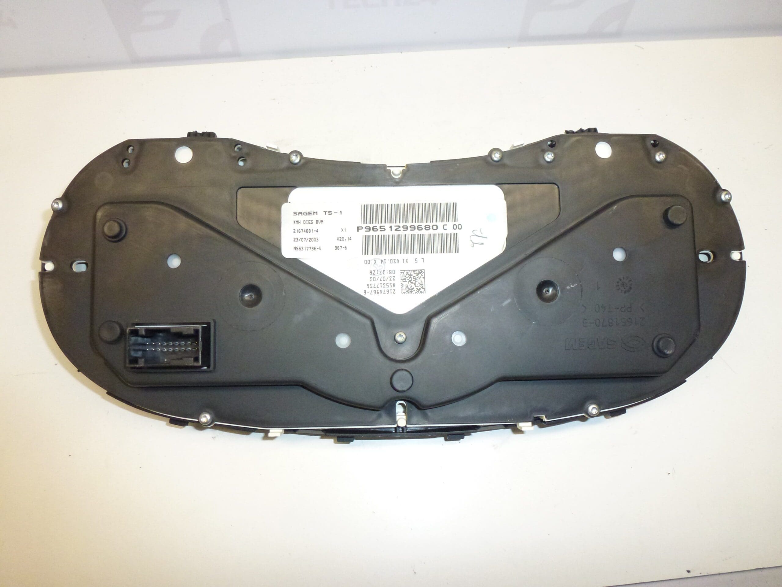 Tachometer Peugeot 307 168,000 km 9651299680 6104ZS