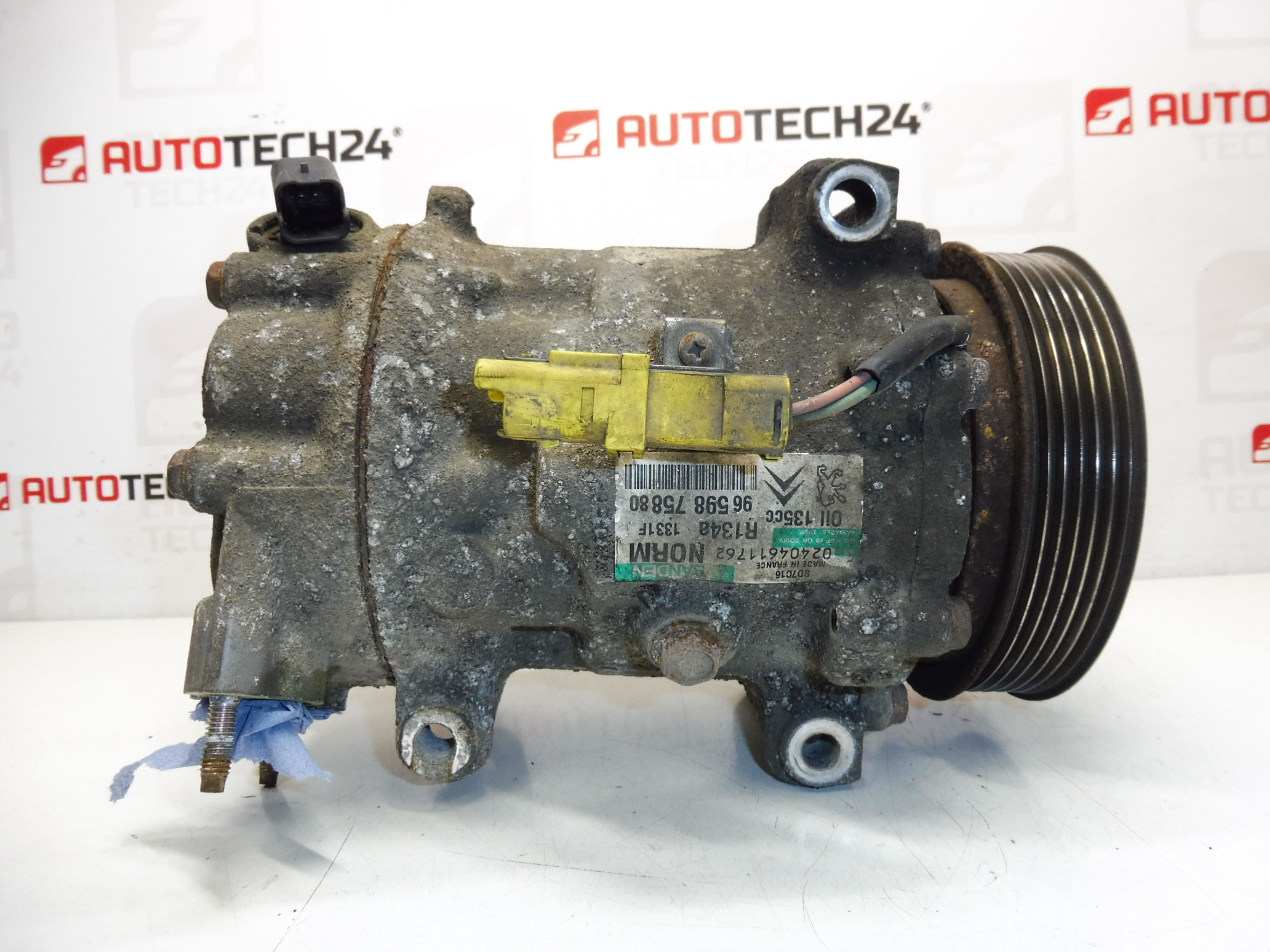 Sanden SD7C16 Air Conditioning Compressor 1331F 9659875880
