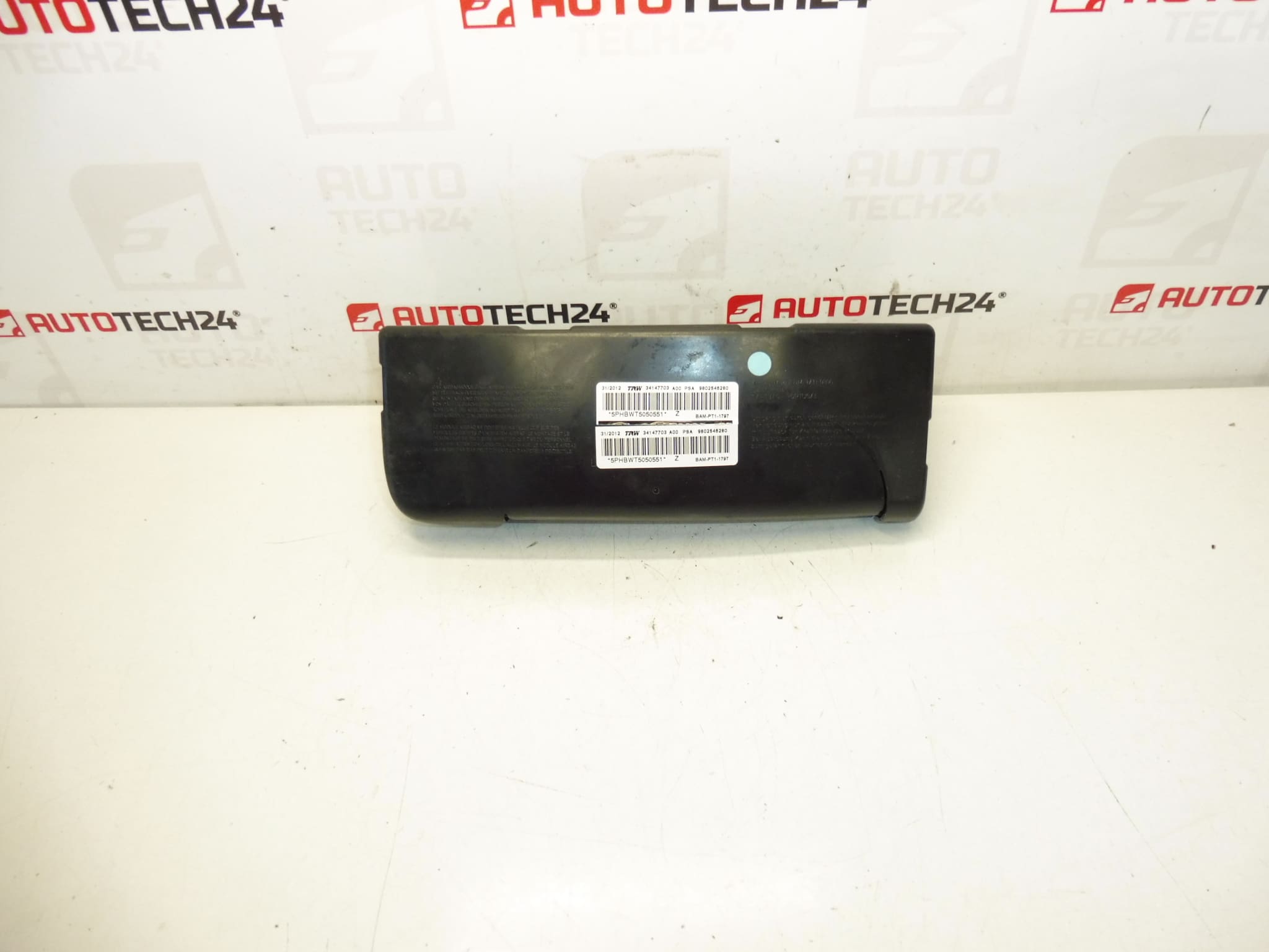 Airbag for passenger seat Citroën C3 II A51 9802546280
