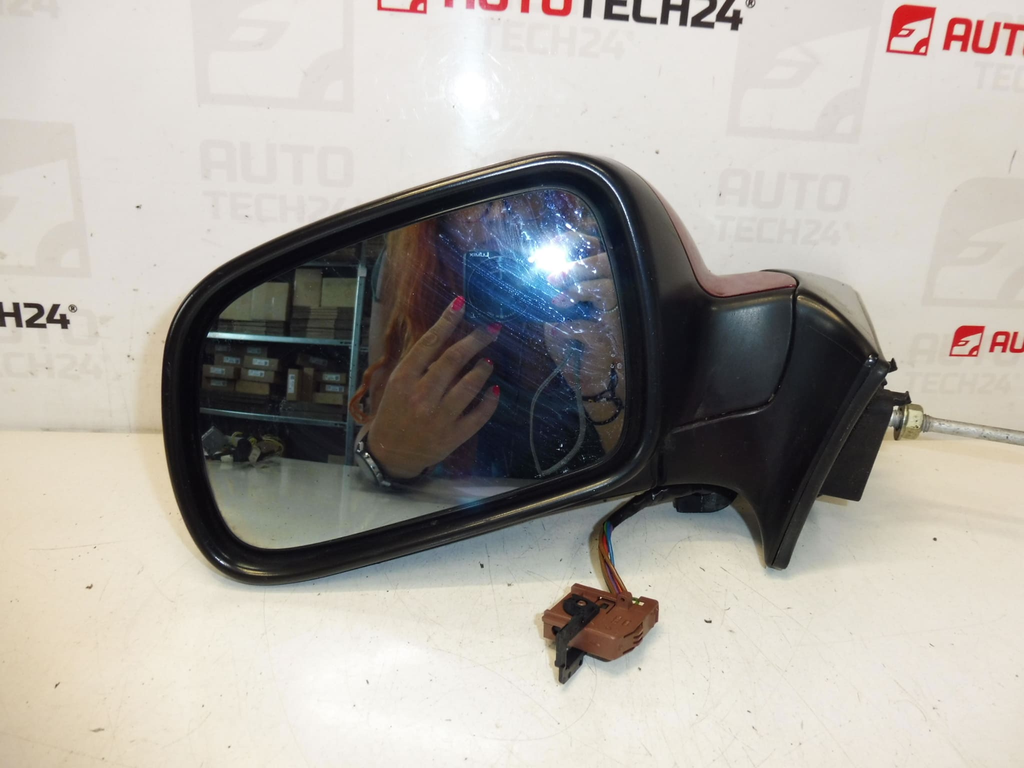 Left rearview mirror EKQD Peugeot 407 96456984XT 8149 VG - Image 2