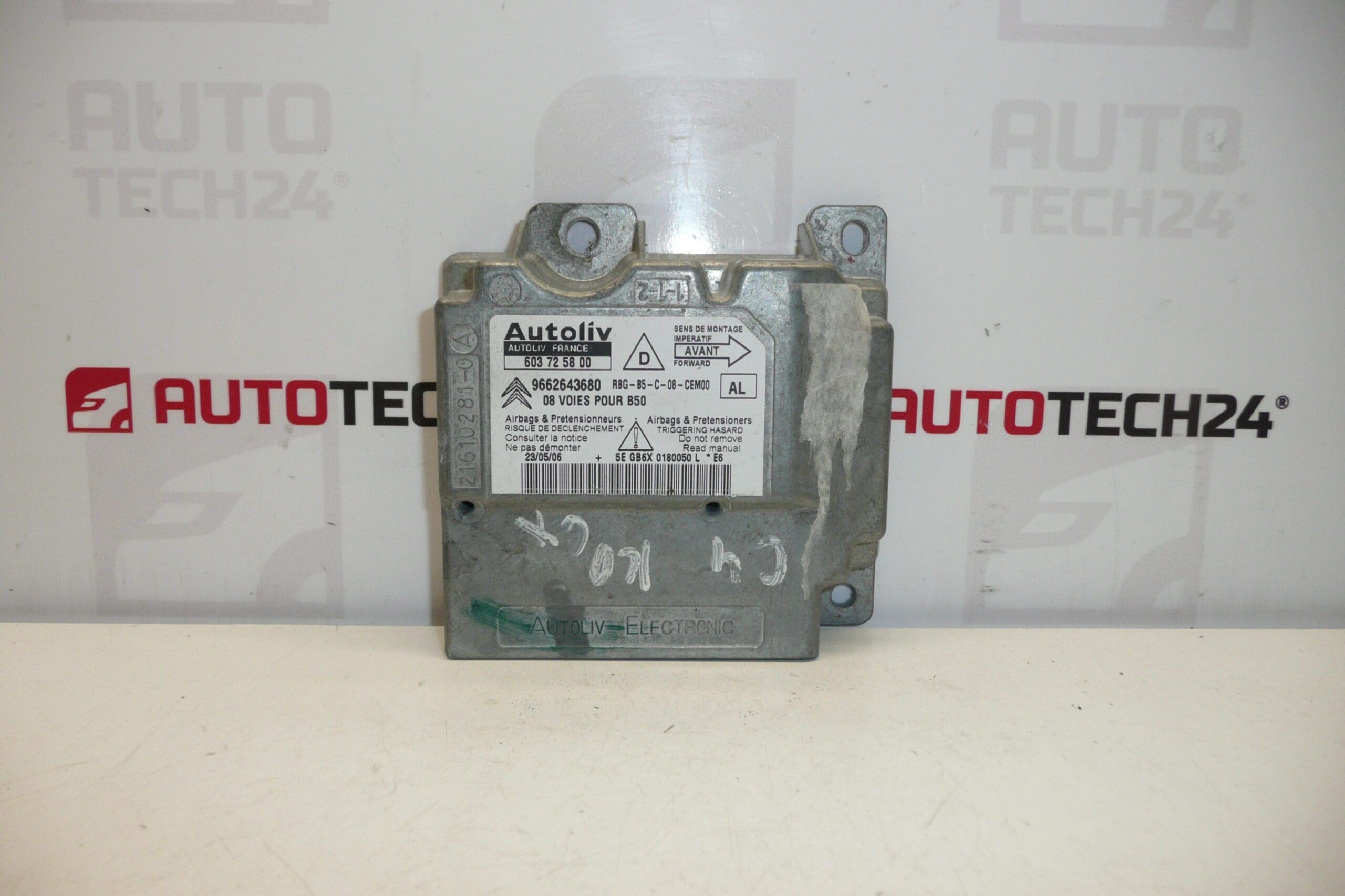 Citroën C4 airbag unit 9662643680 654633
